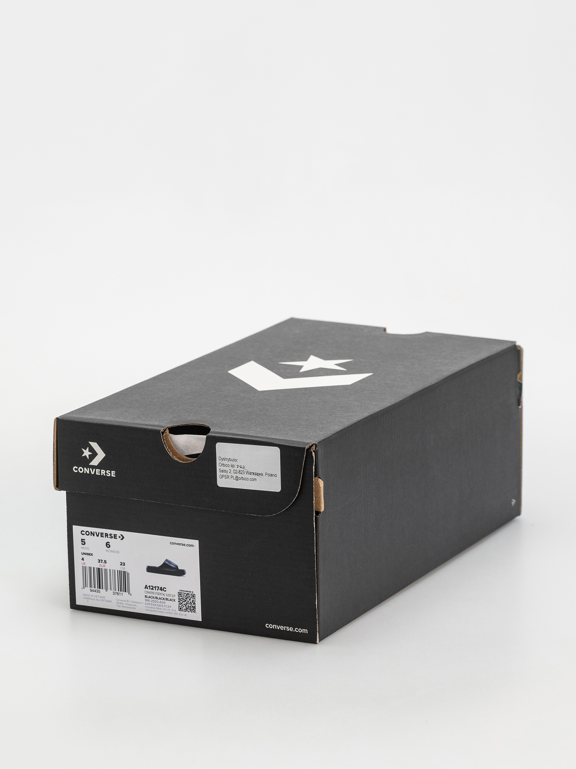 Converse Essential Flip-flop papucsok (black/black/black)