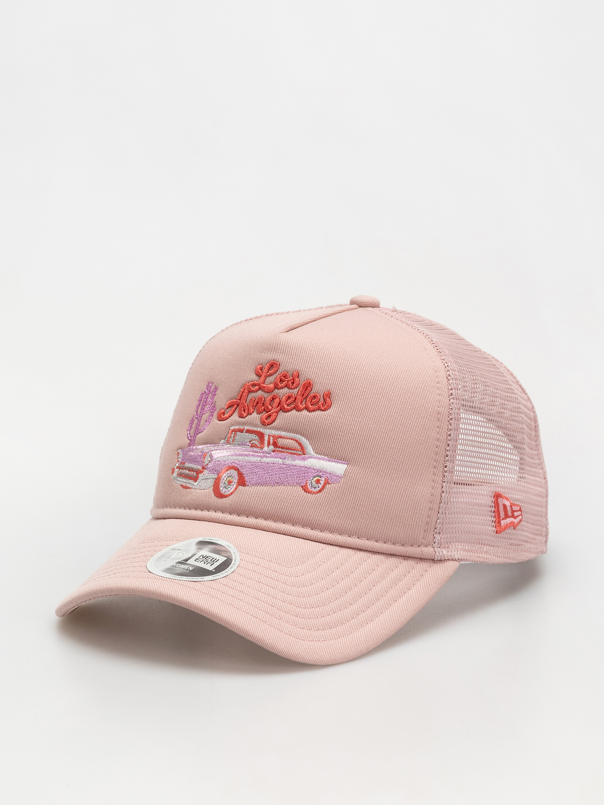 Baseball sapka New Era Western Trucker Wmn (pink rose)