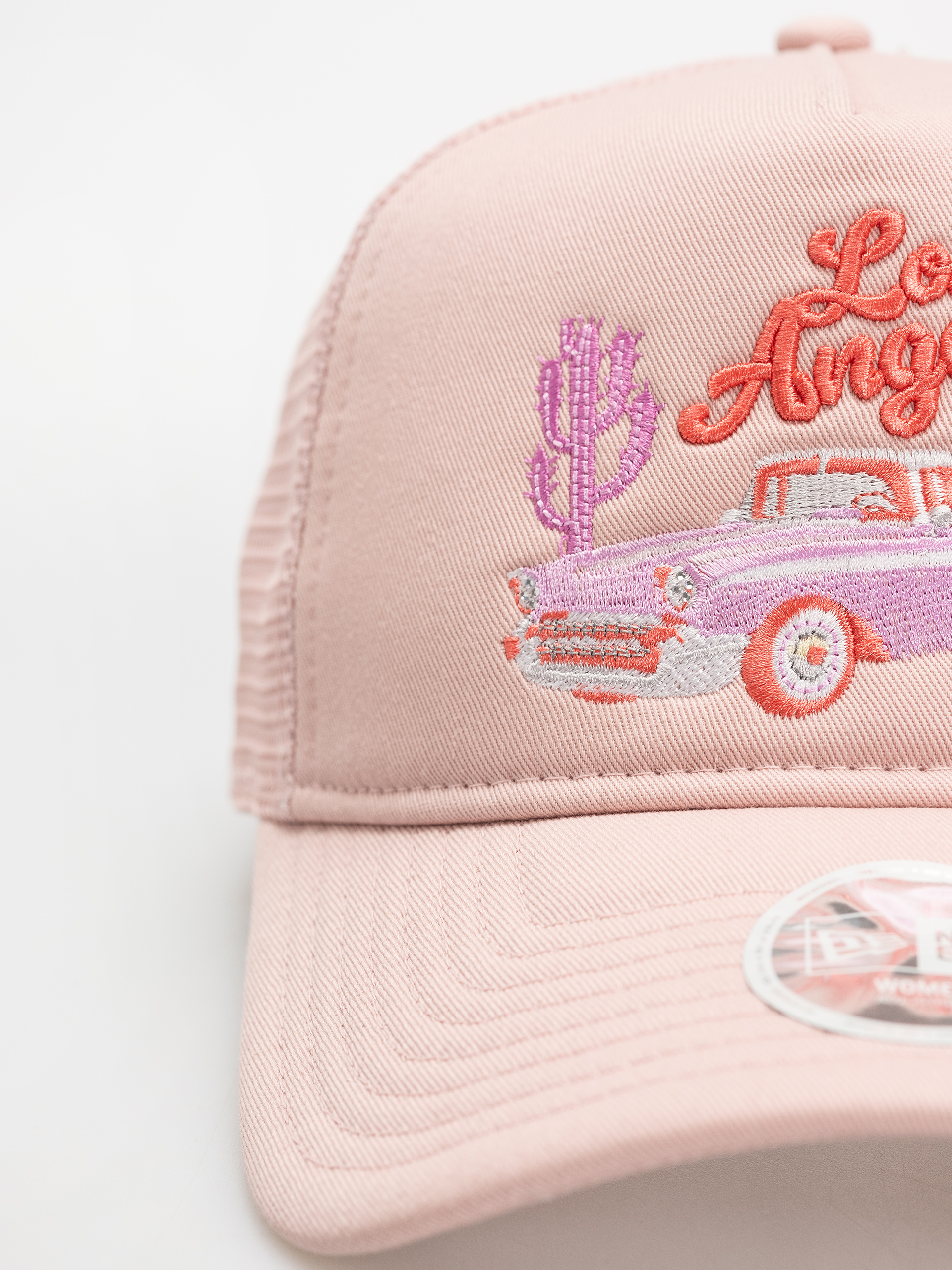 Baseball sapka New Era Western Trucker Wmn (pink rose)