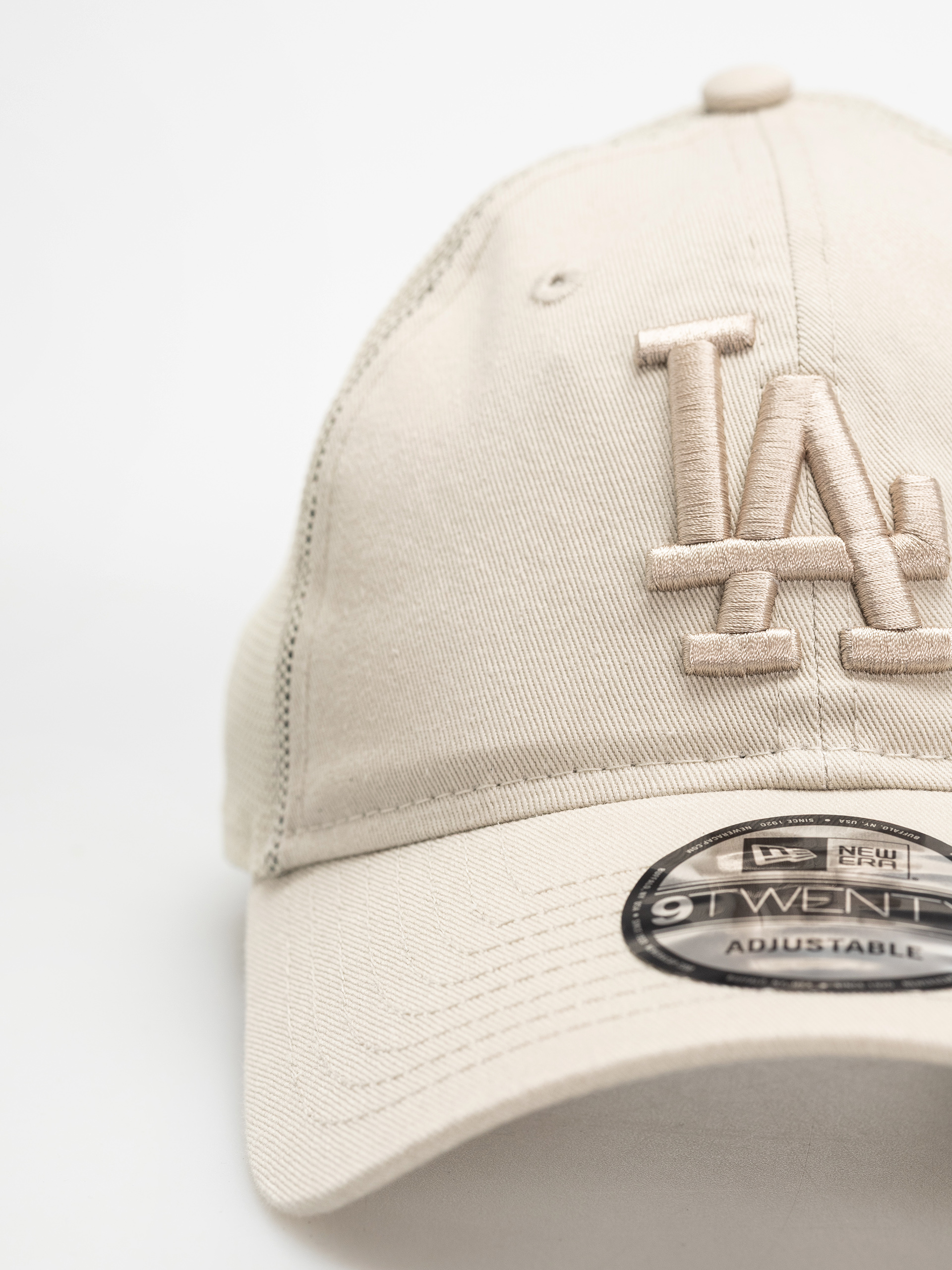 Baseball sapka New Era Washed 9Twenty Trucker Los Angeles Dodgers (stone)