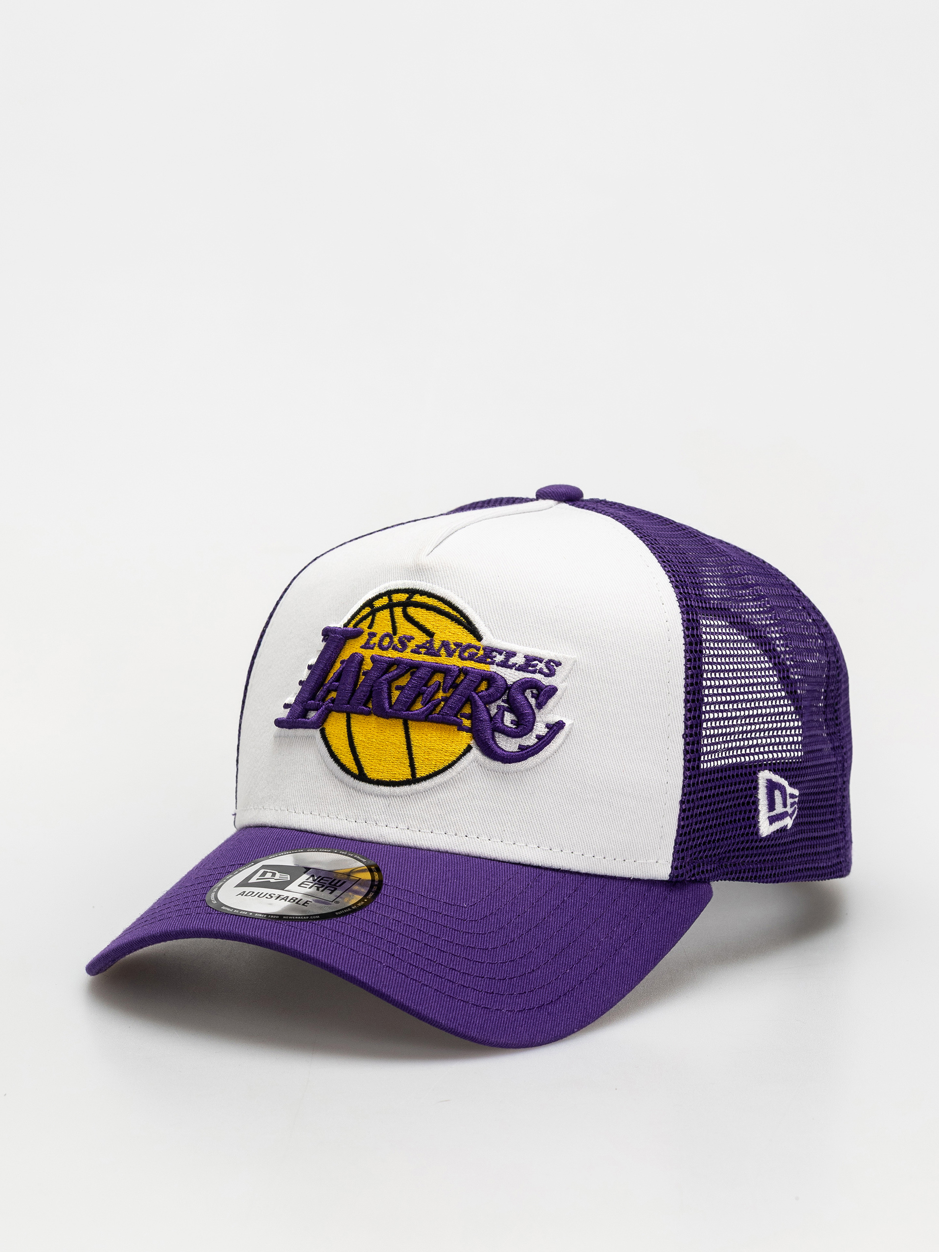 Baseball sapka New Era NBA Side Patch Trucker Los Angeles Lakers (violet/white)