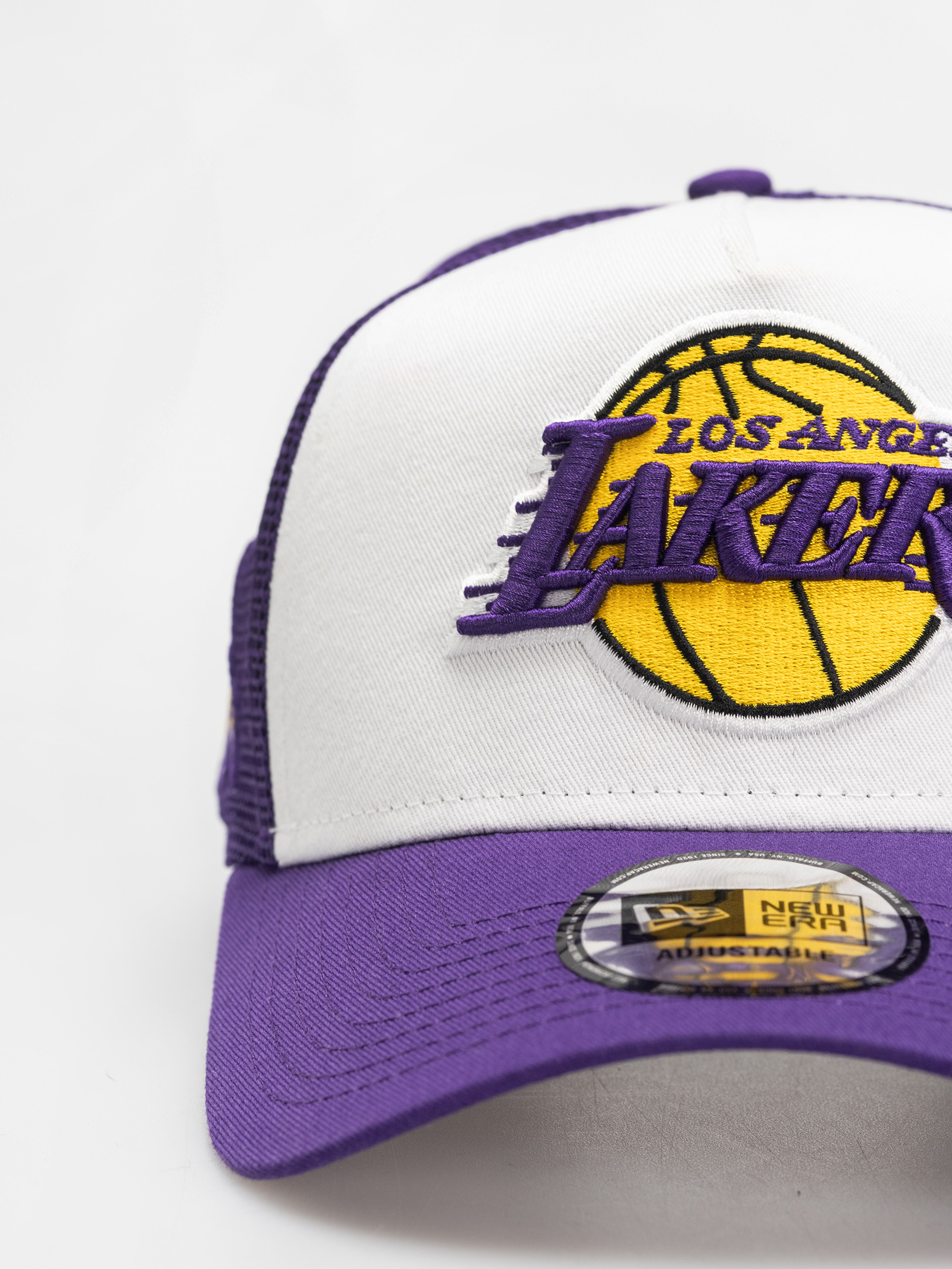 Baseball sapka New Era NBA Side Patch Trucker Los Angeles Lakers (violet/white)