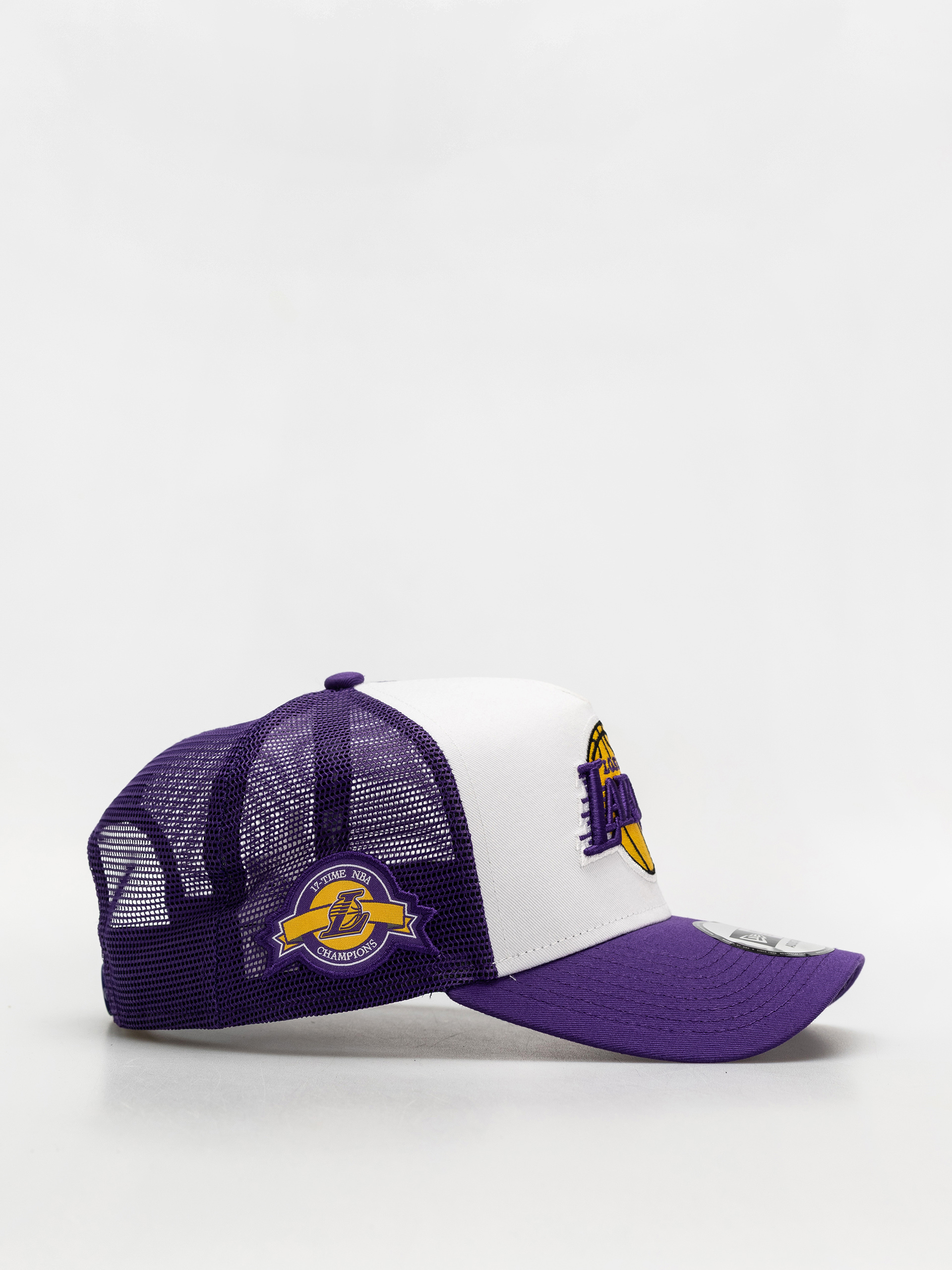 Baseball sapka New Era NBA Side Patch Trucker Los Angeles Lakers (violet/white)