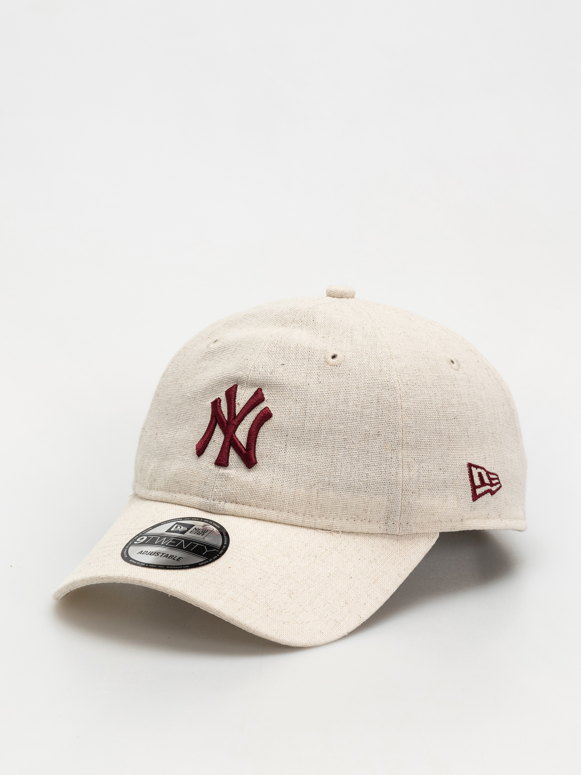 Baseball sapka New Era Linen 9Twenty New York Yankees (stone chalk)