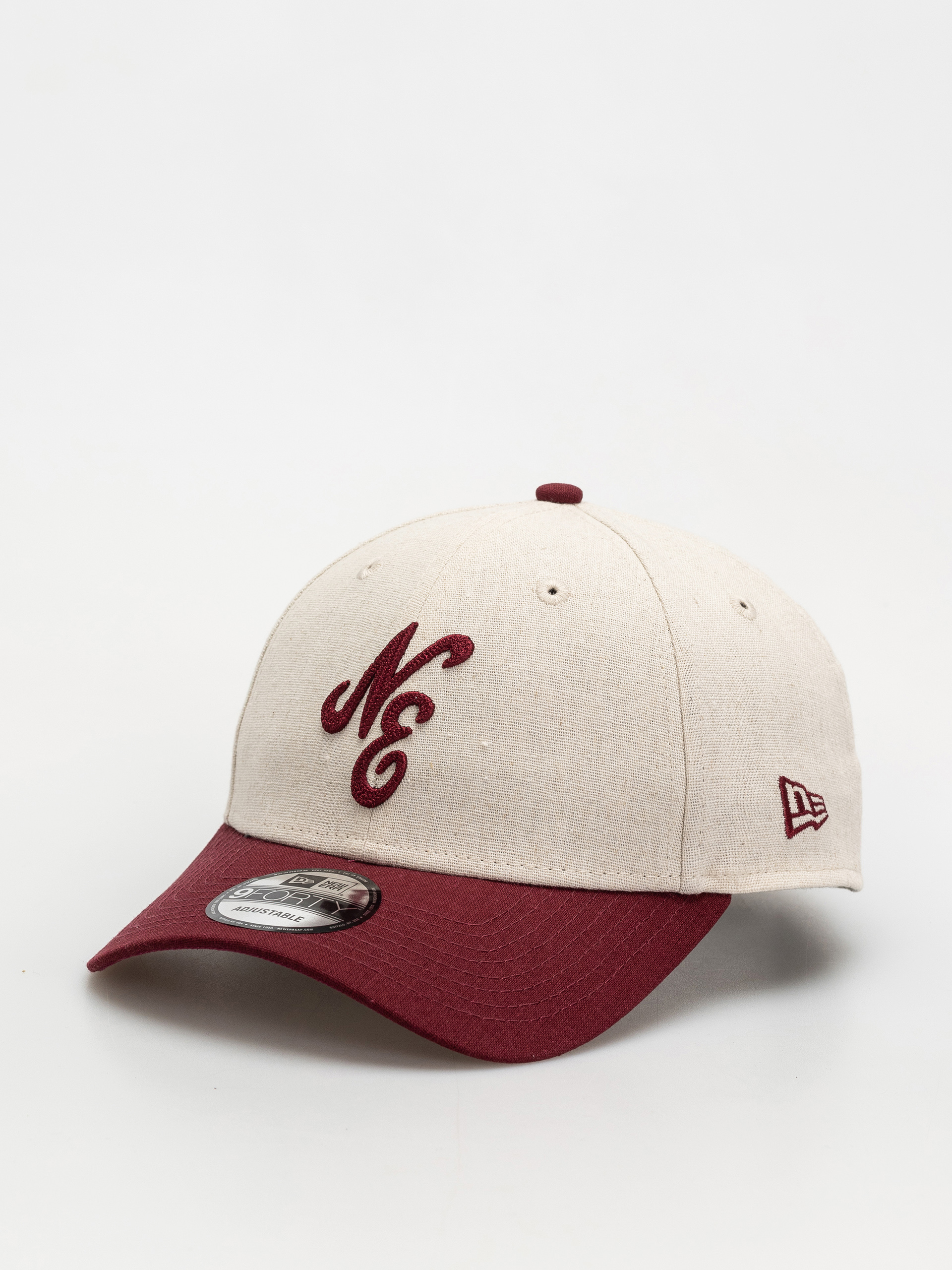 Baseball sapka New Era Linen 9Forty Ne (red/chalk)