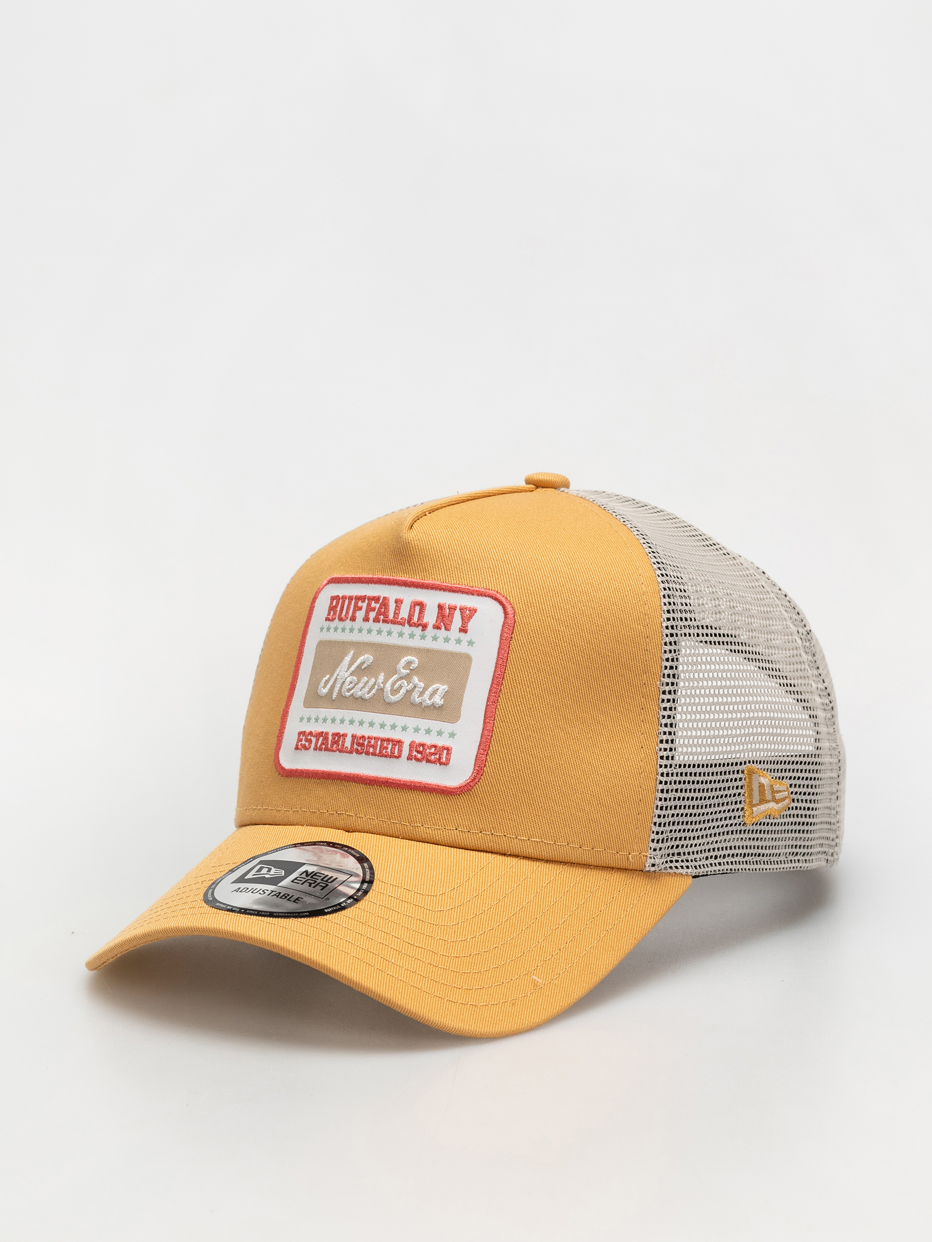 Baseball sapka New Era Patch Trucker (yellow)