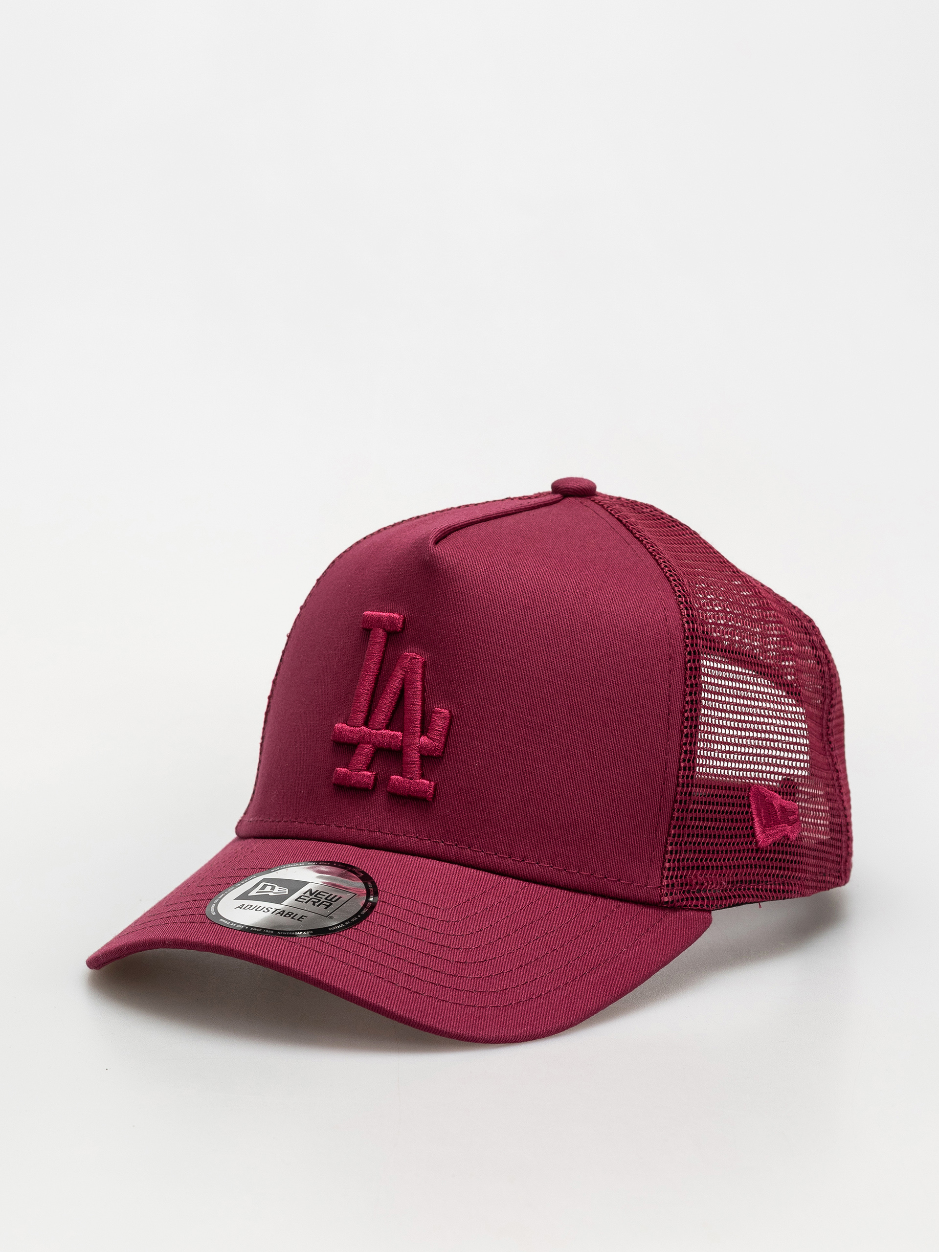 Baseball sapka New Era League Essential Trucker Los Angeles Dodgers (cherry)