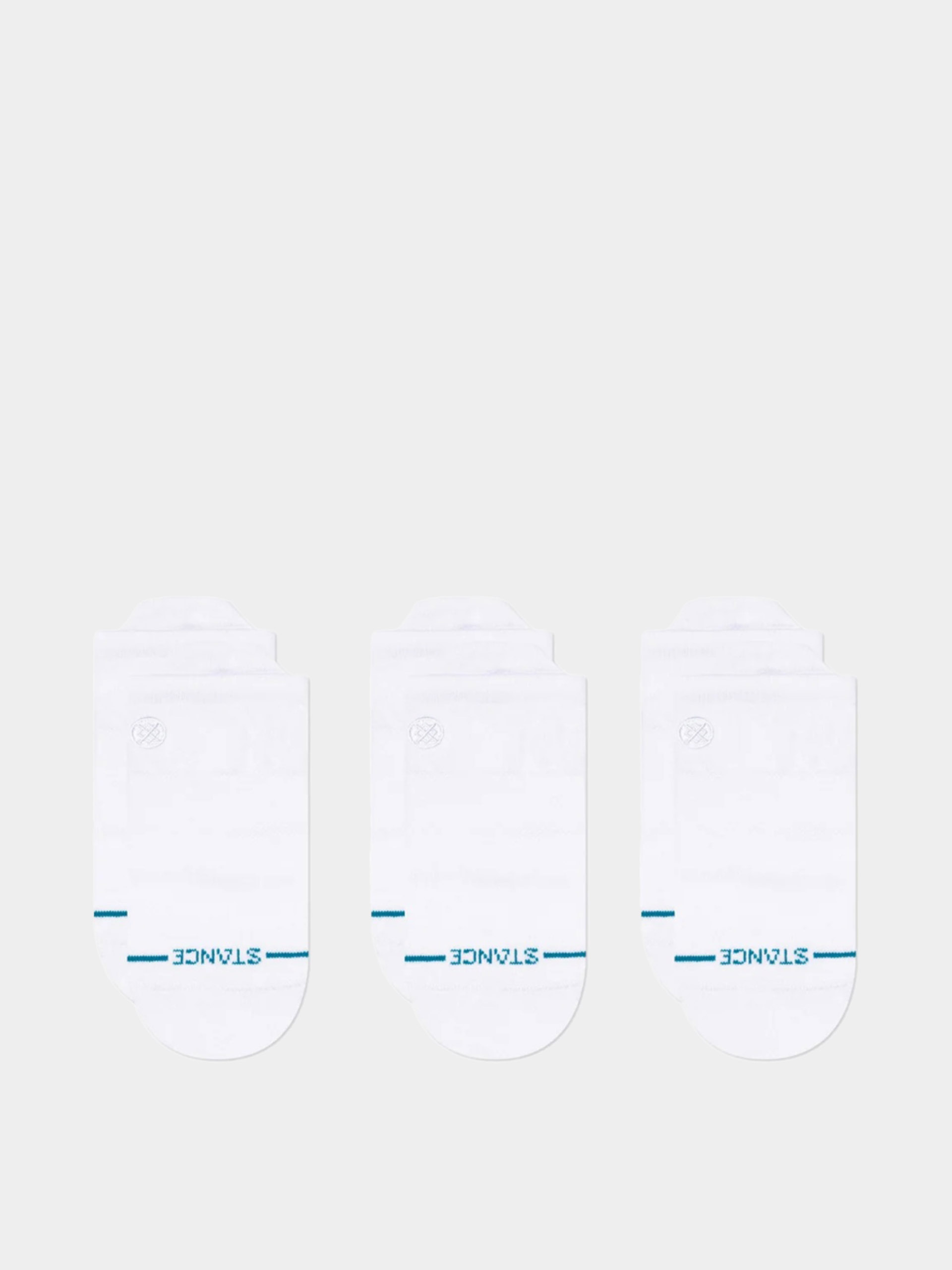 Zokni Stance Icon Low Tab 3 Pack (white)
