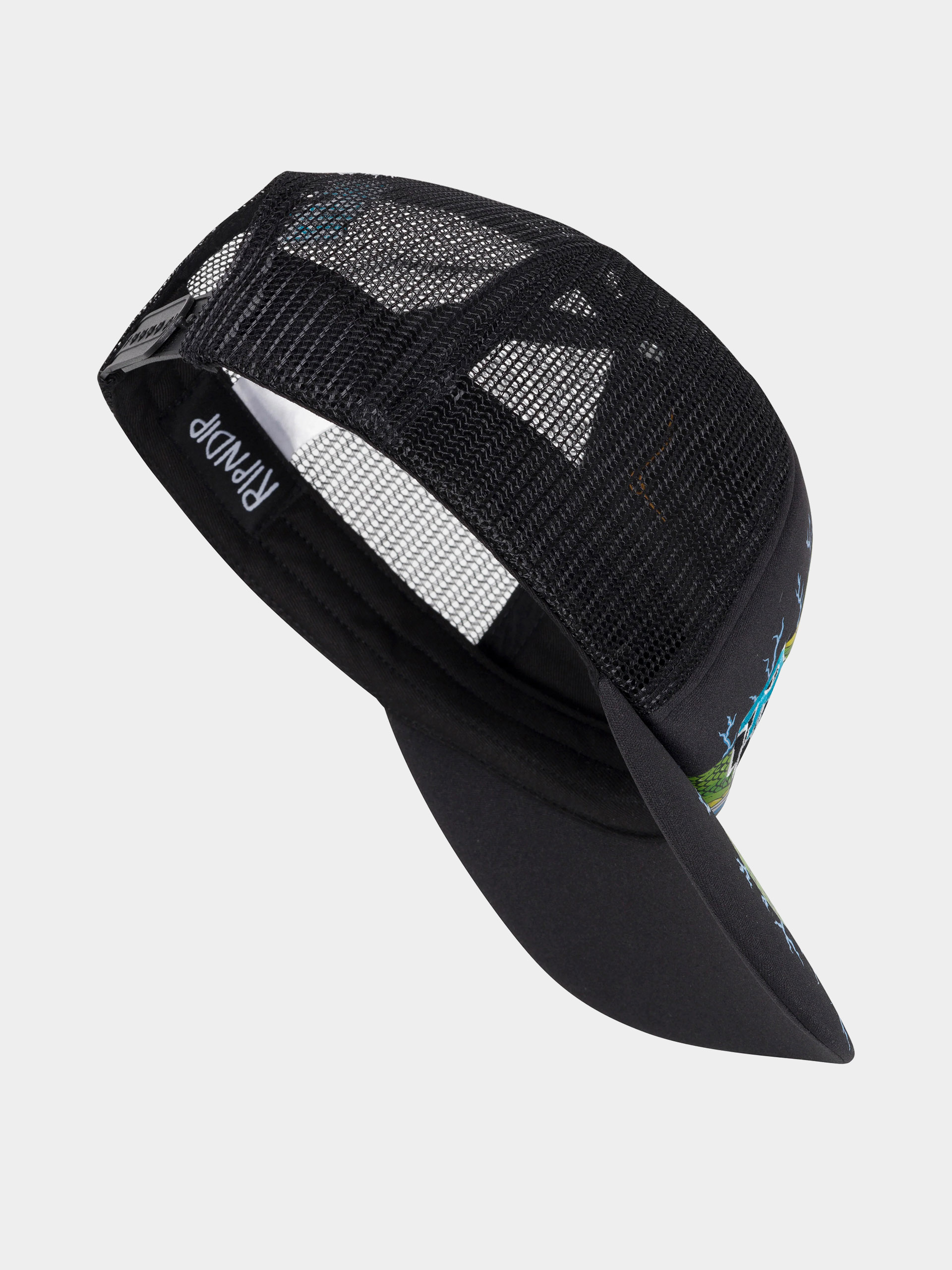 Baseball sapka RipNDip Skull And Bones Trucker (black)