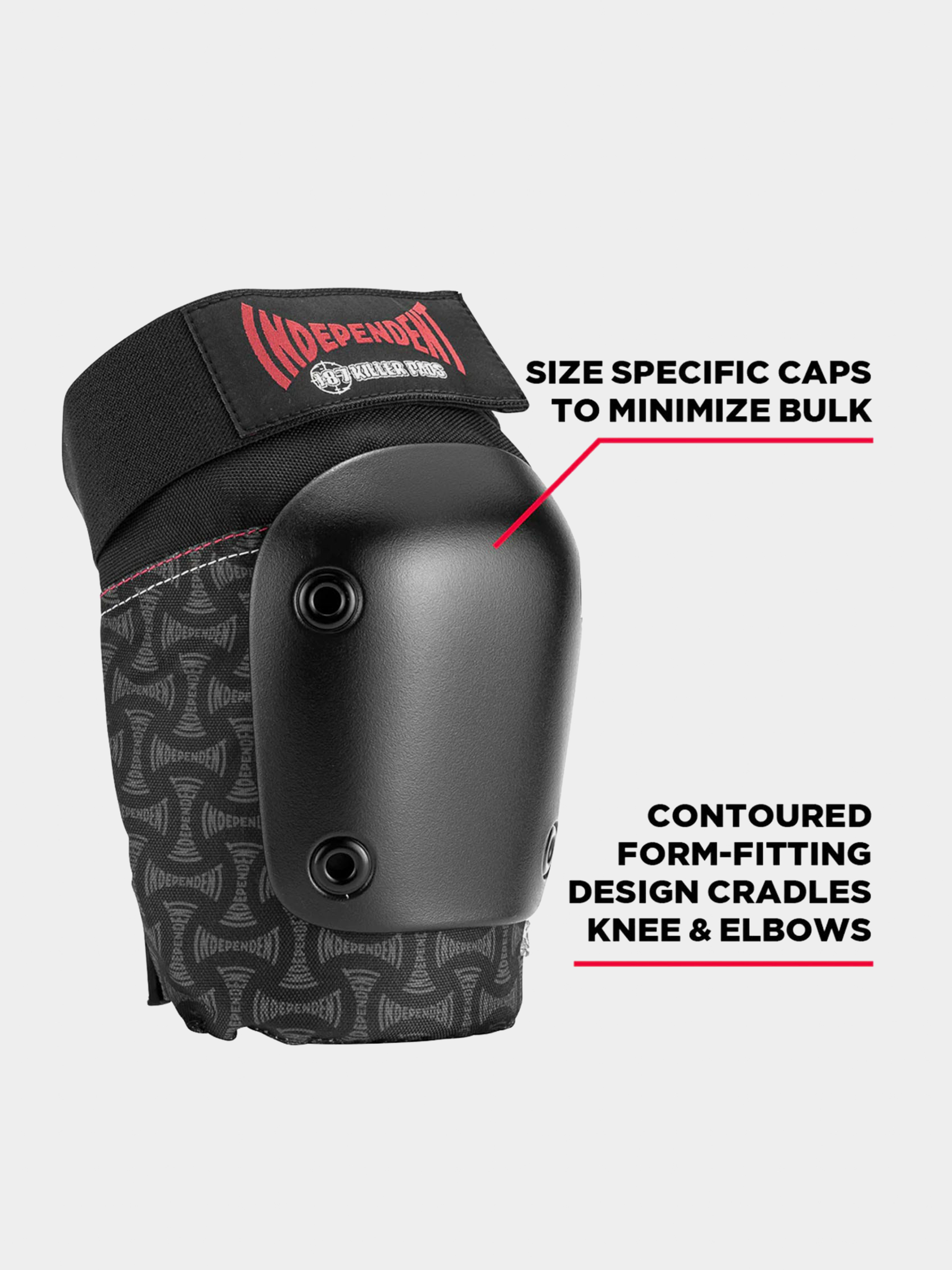 Védőfelszerelés 187 Killer Pads Adult Combo Pack Knee & Elbow (black)