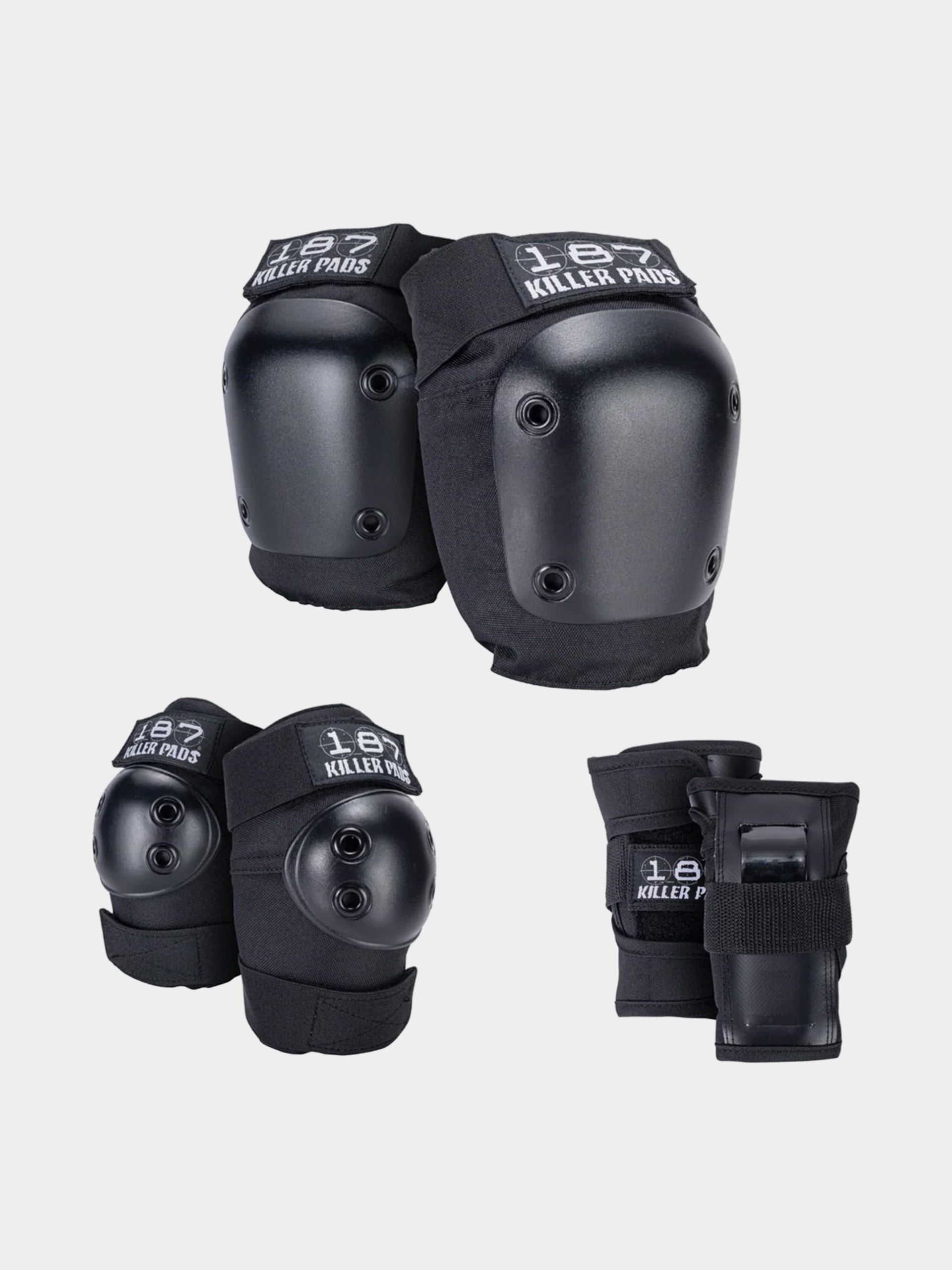 Védőfelszerelés 187 Killer Pads Jr Six Pack Set JR (black)
