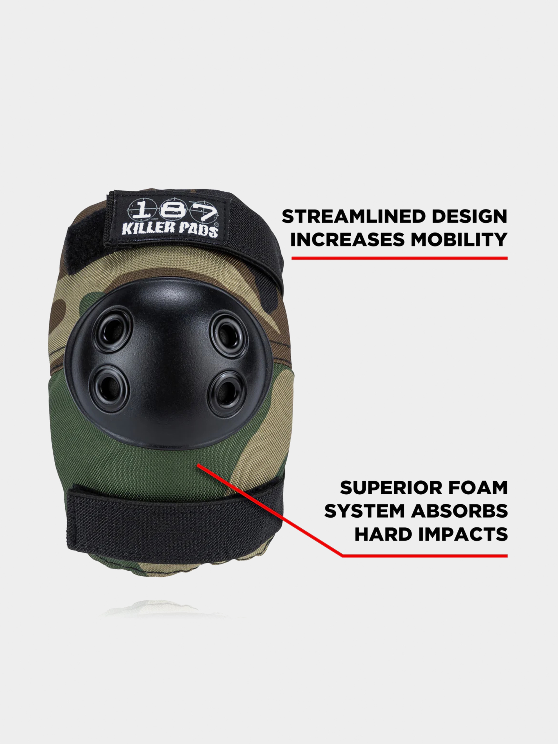 Védőfelszerelés 187 Killer Pads Combo Pack Knee & Elbow (camo)