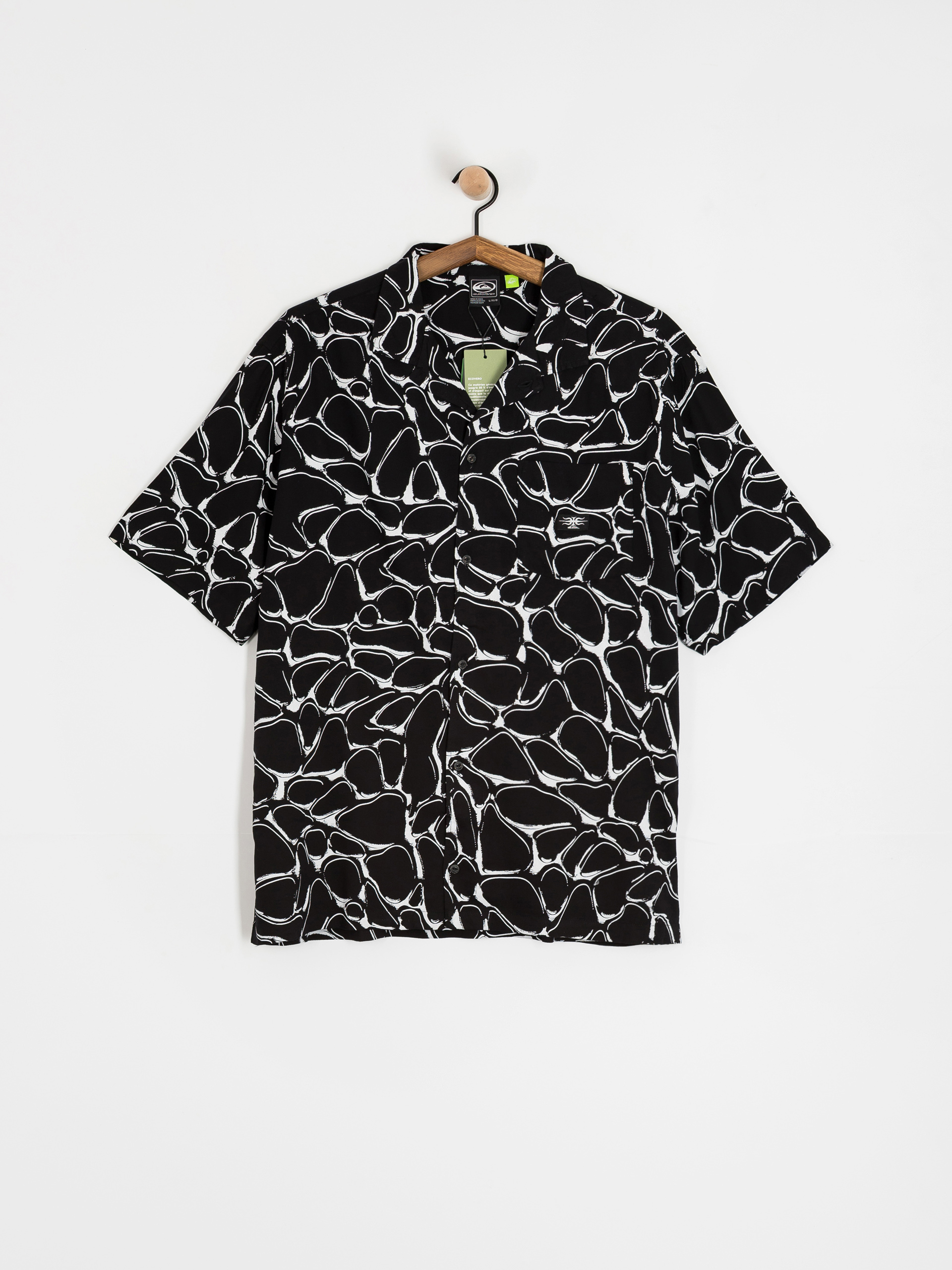 Quiksilver Mercury Chrome Shirt Ing (black mercury chrome)