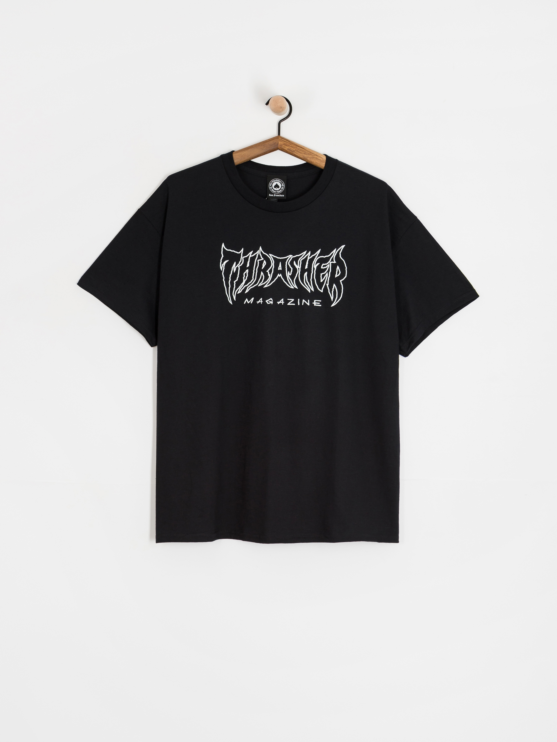Thrasher Metal Póló (black)