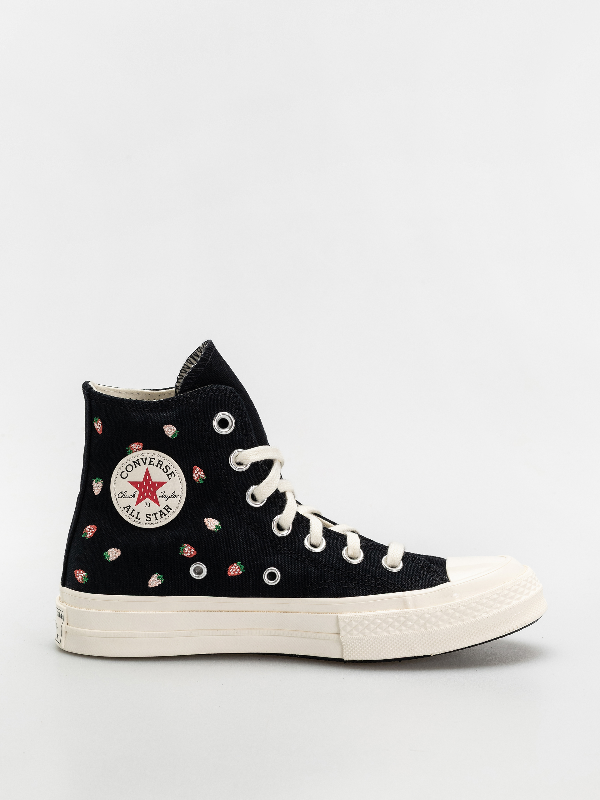 Converse Chuck 70 Hi Tornacipők (black/soft red/green)