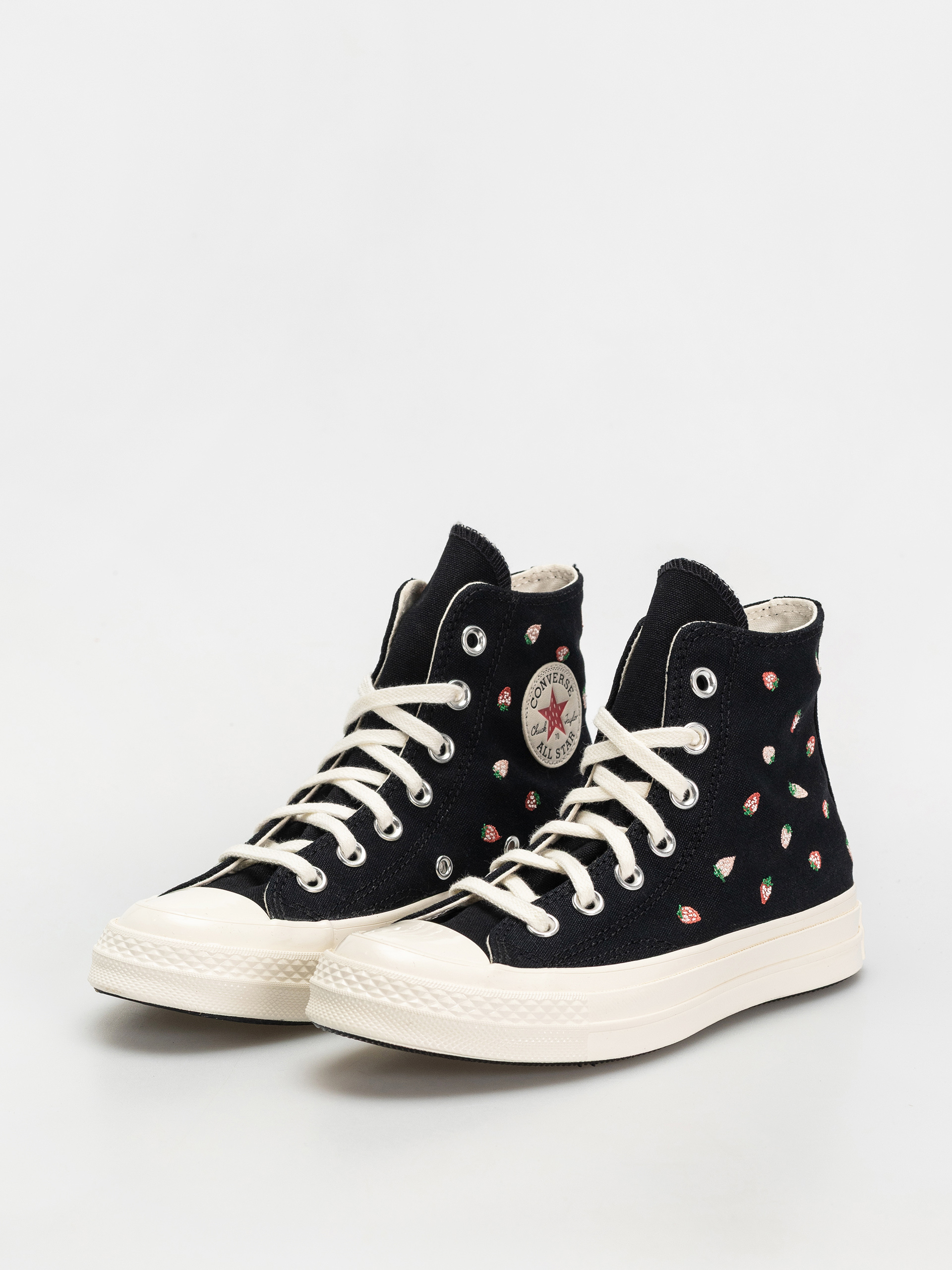 Converse Chuck 70 Hi Tornacipők (black/soft red/green)