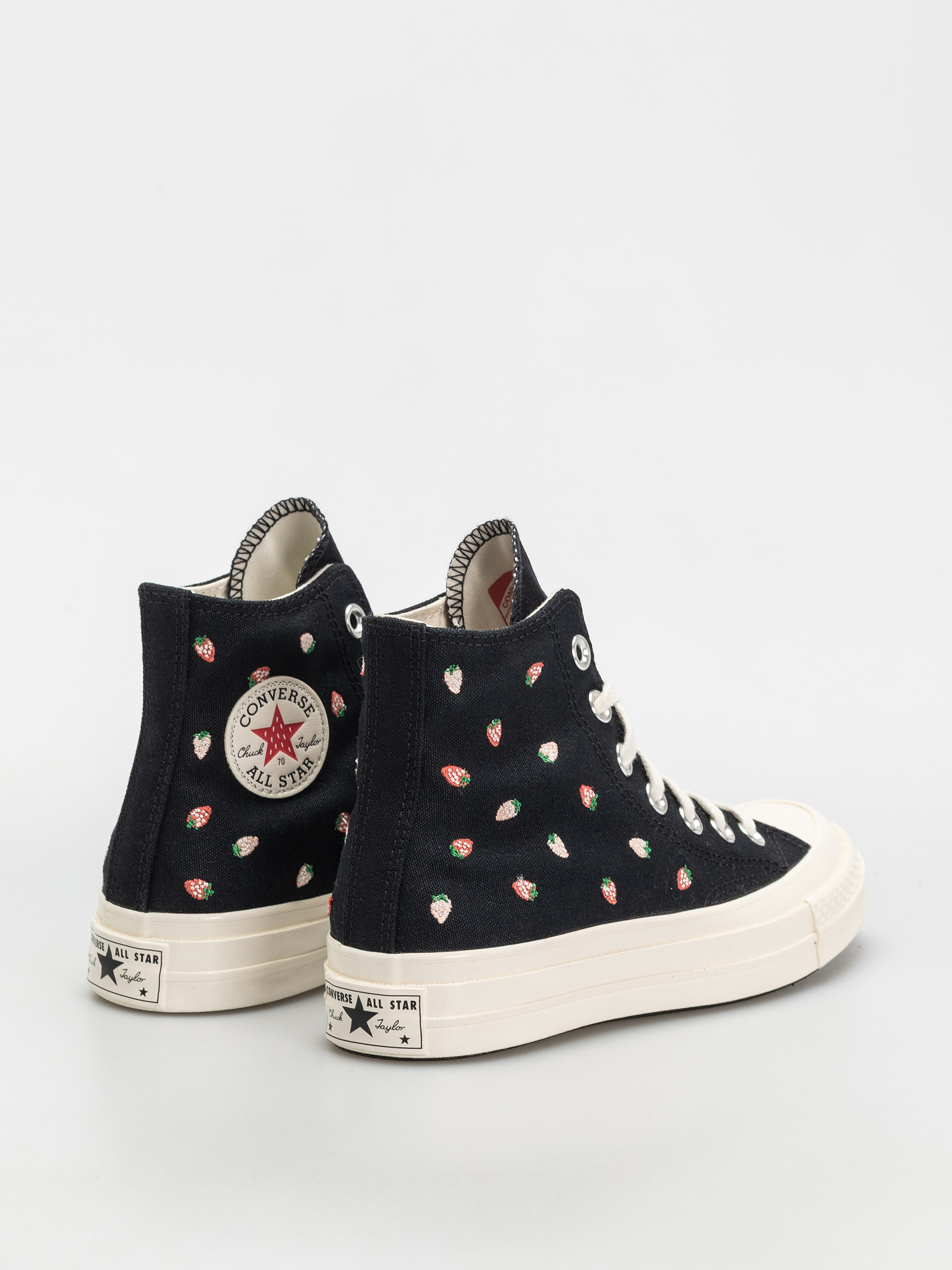 Converse Chuck 70 Hi Tornacipők (black/soft red/green)