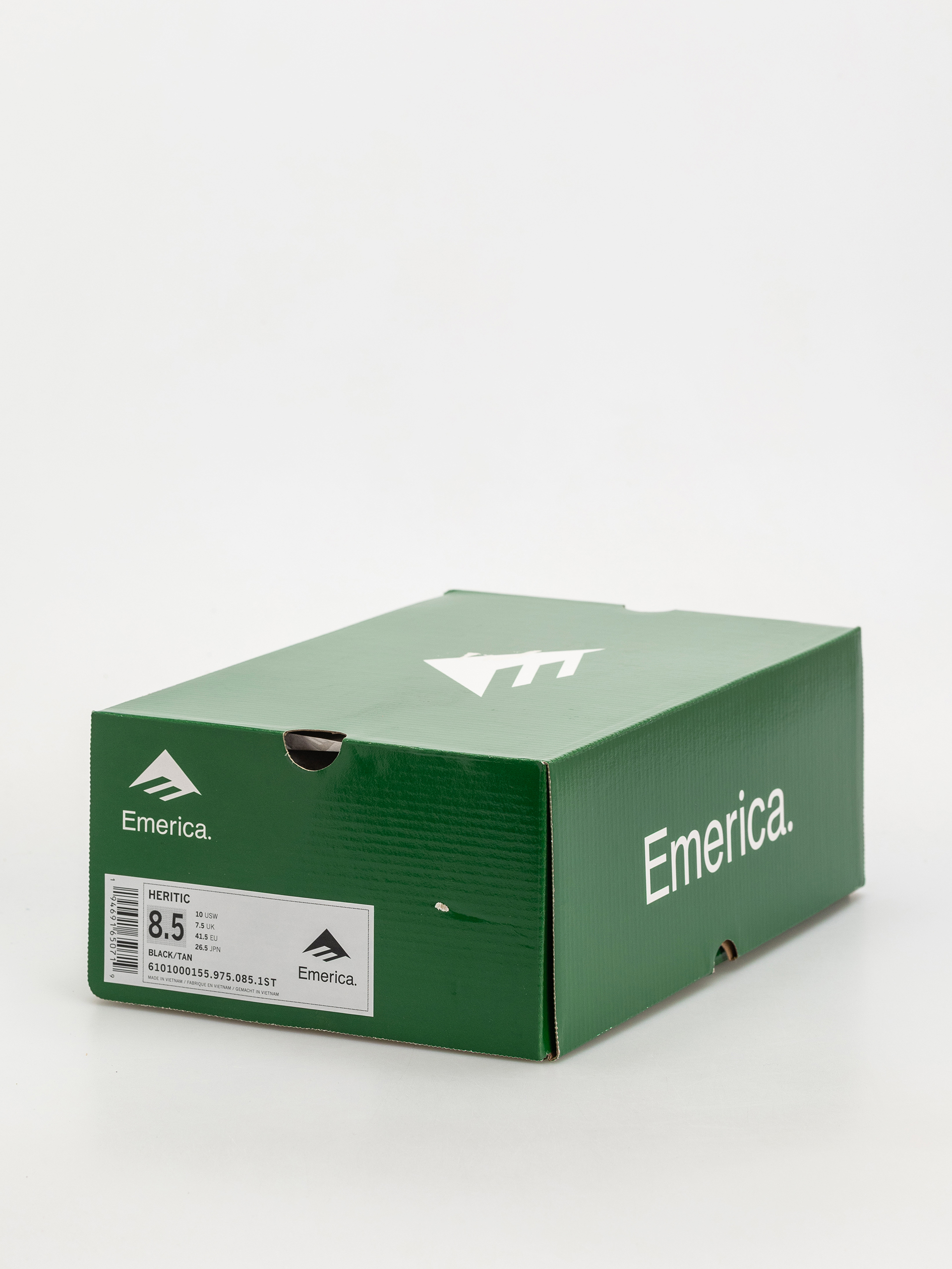 Emerica Heritic Cipők (black/tan)