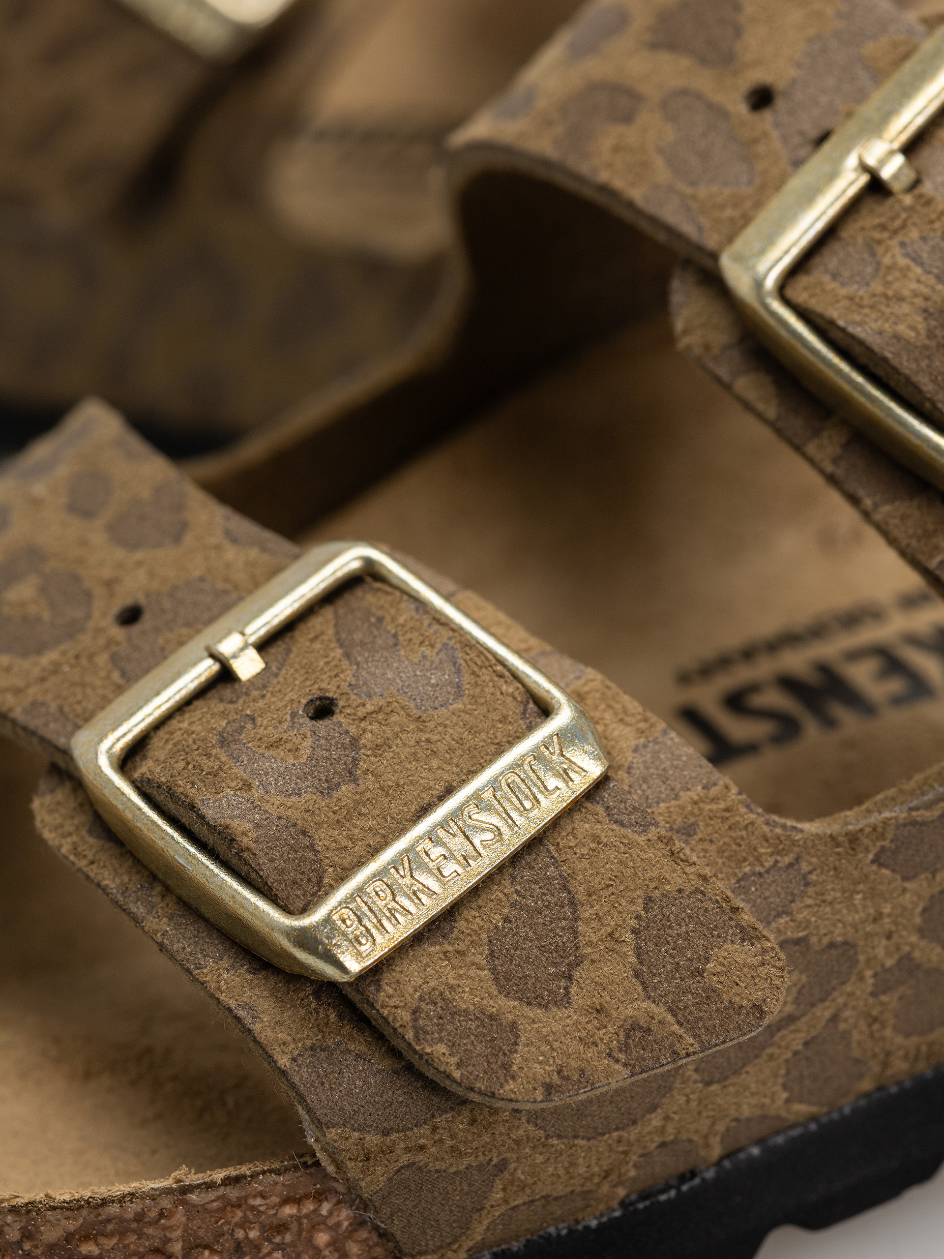 Birkenstock Arizona Synthetics Narrow Wmn Flip-flop papucsok (leo khaki)