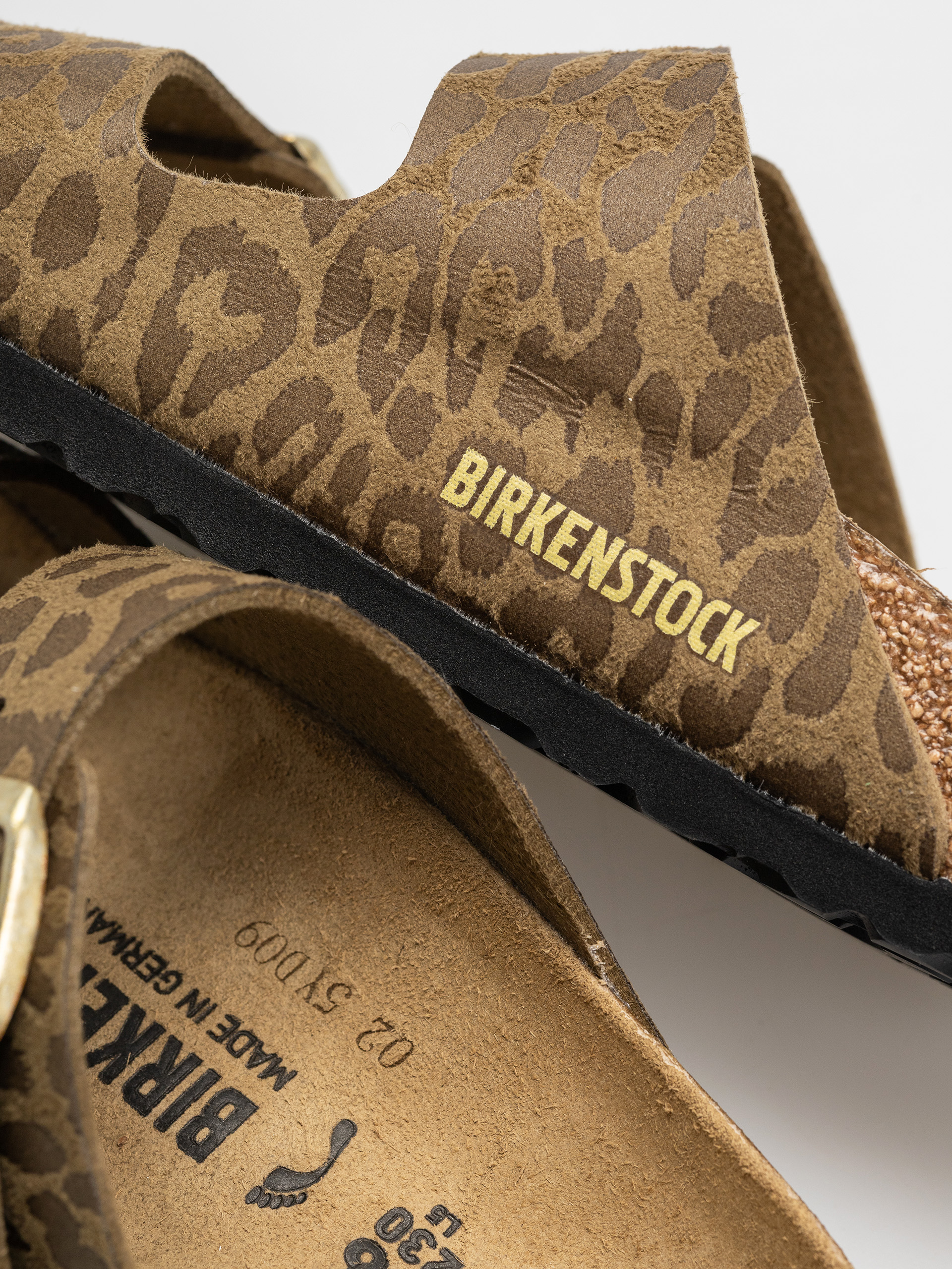 Birkenstock Arizona Synthetics Narrow Wmn Flip-flop papucsok (leo khaki)