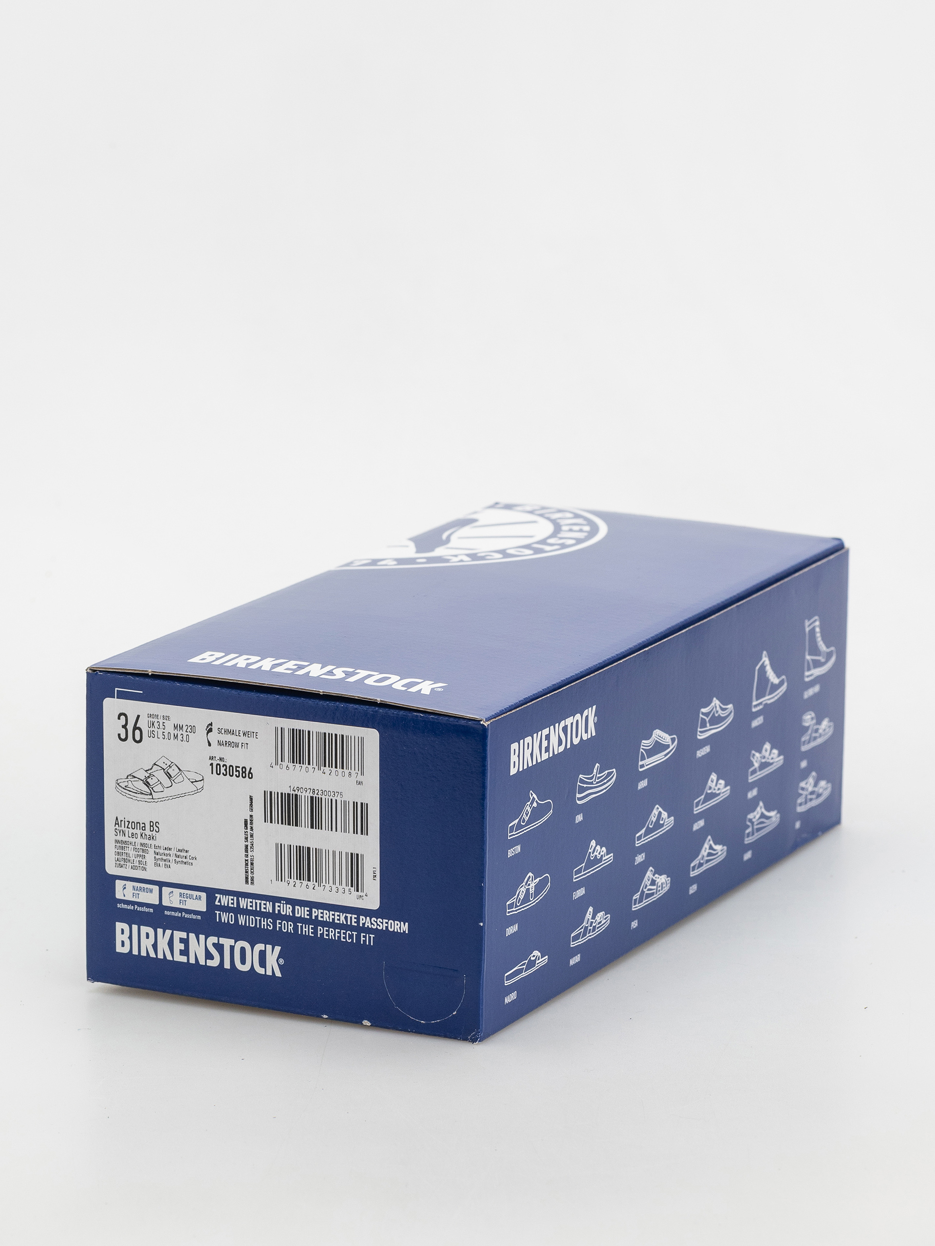 Birkenstock Arizona Synthetics Narrow Wmn Flip-flop papucsok (leo khaki)