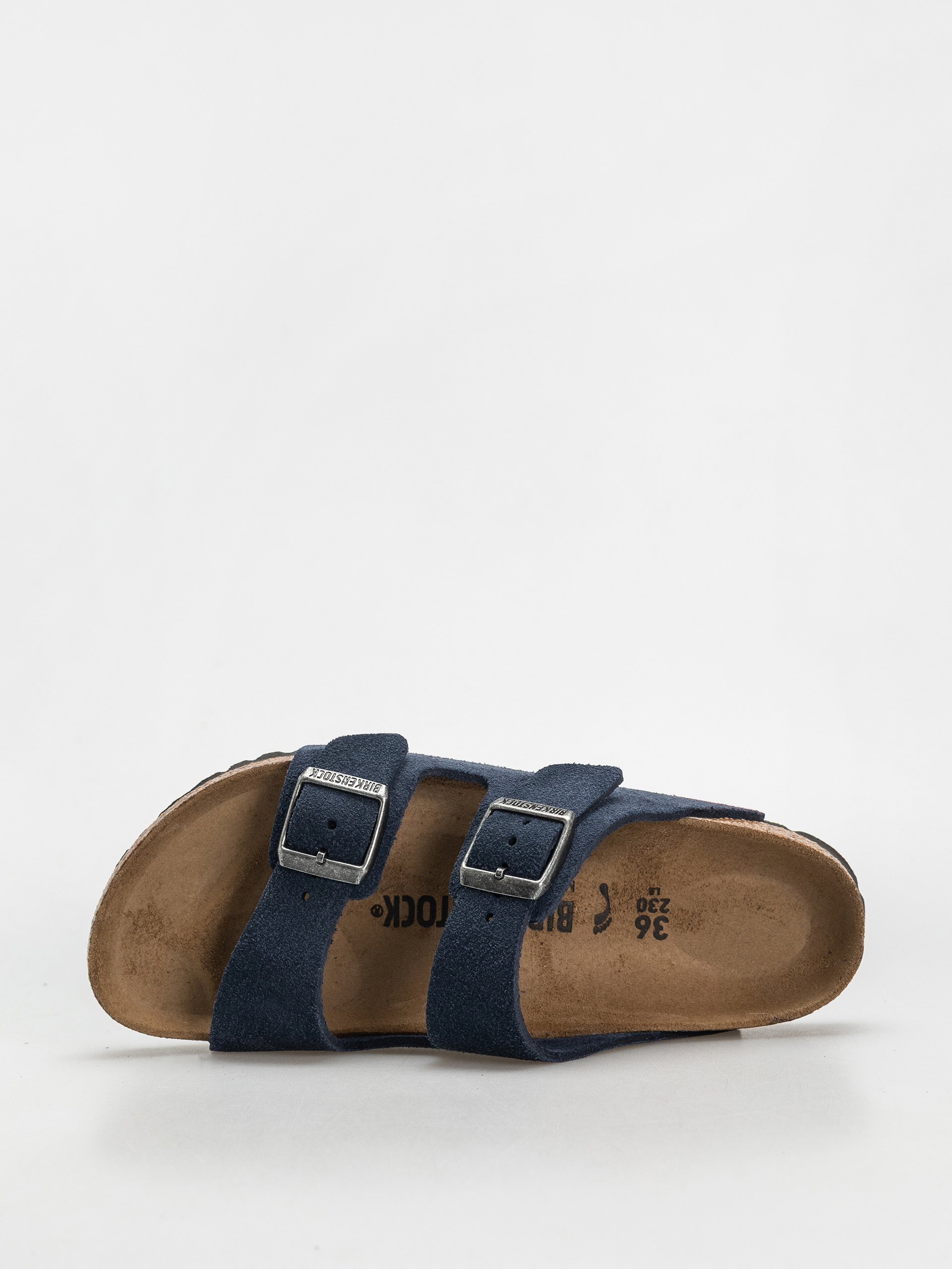 Birkenstock Arizona Suede Leather Narrow Wmn Flip-flop papucsok (new navy)