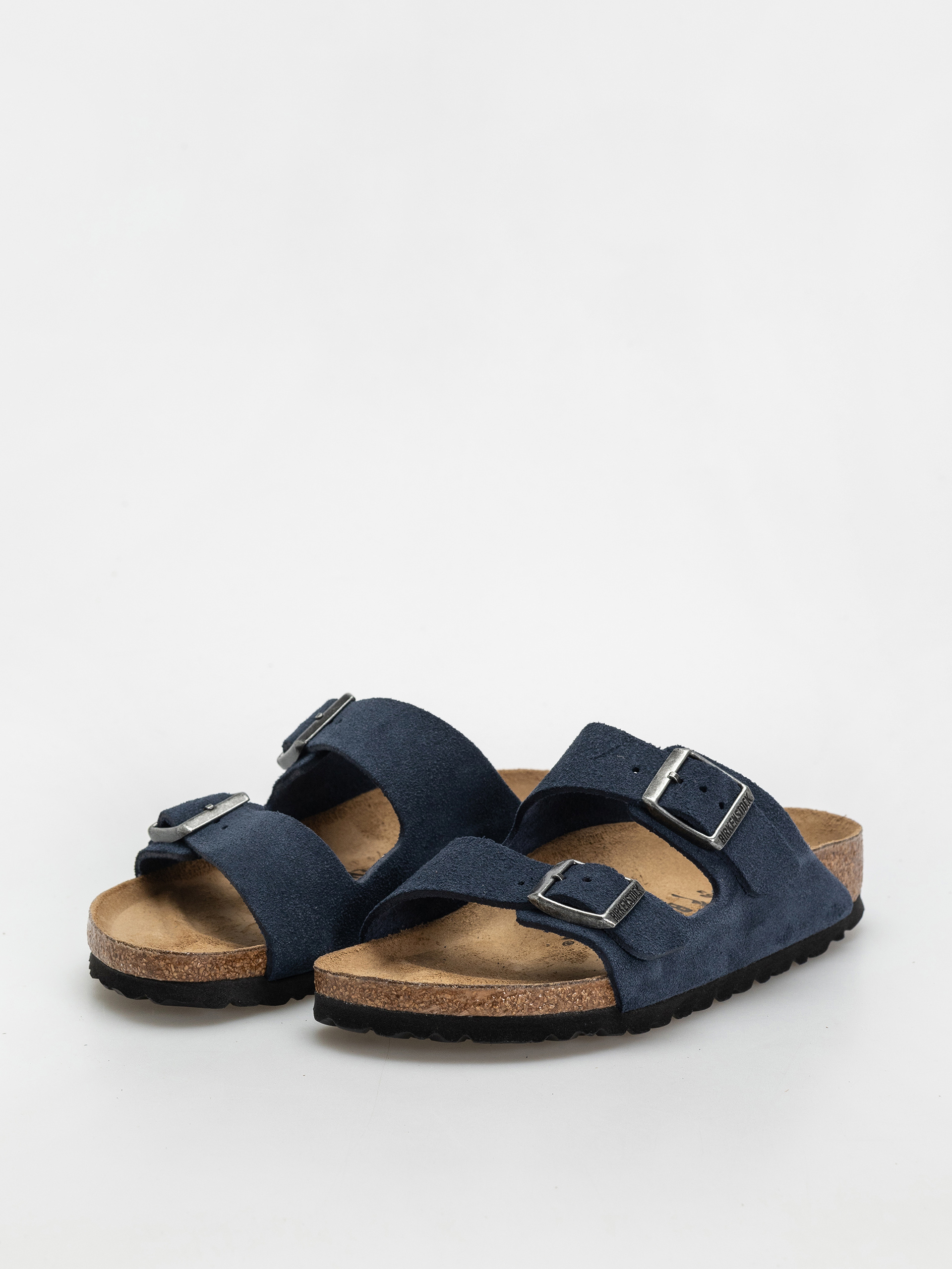 Birkenstock Arizona Suede Leather Narrow Wmn Flip-flop papucsok (new navy)