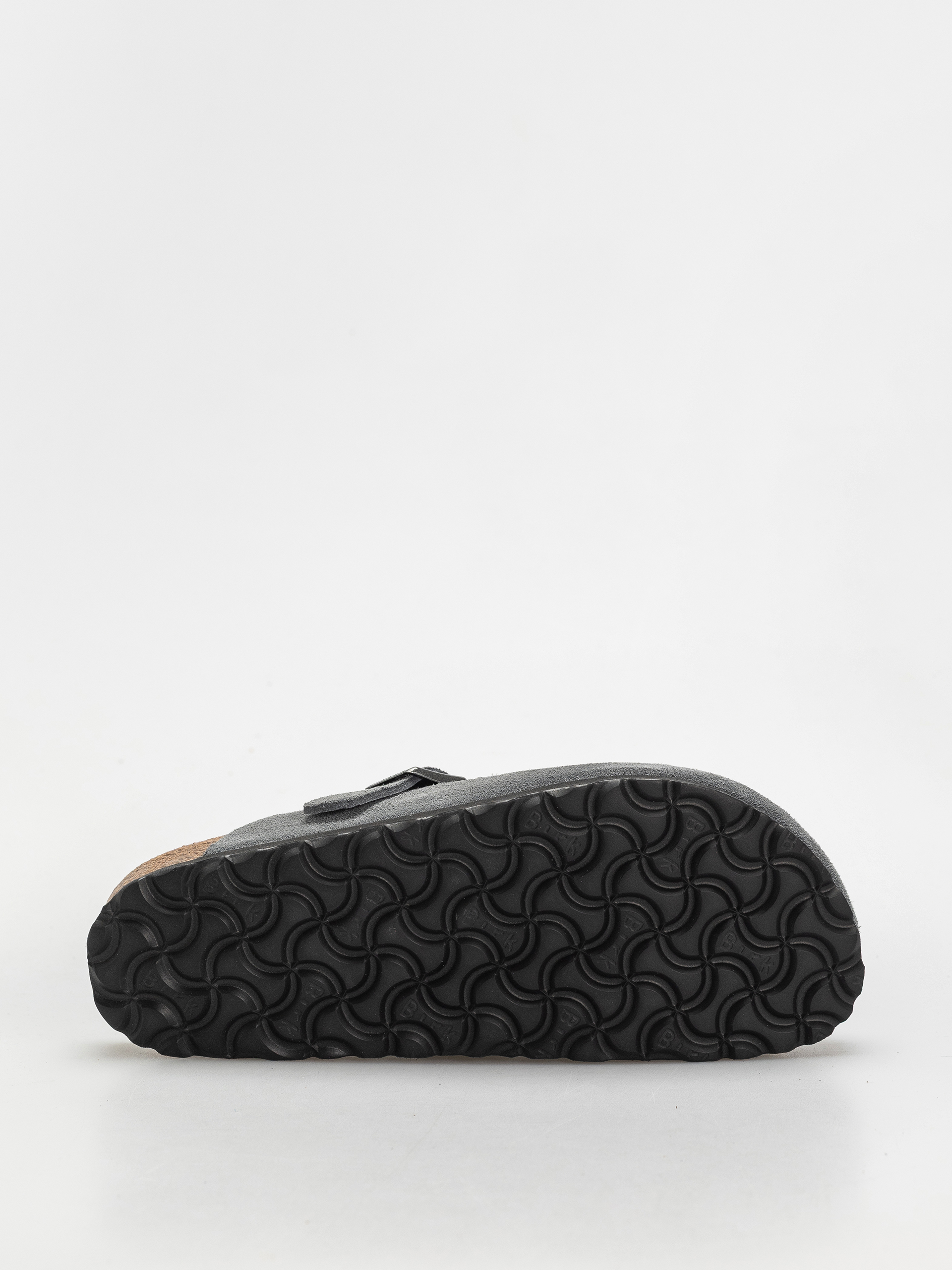 Birkenstock Boston SFB Suede Leather Narrow Wmn Flip-flop papucsok (basalt gray)