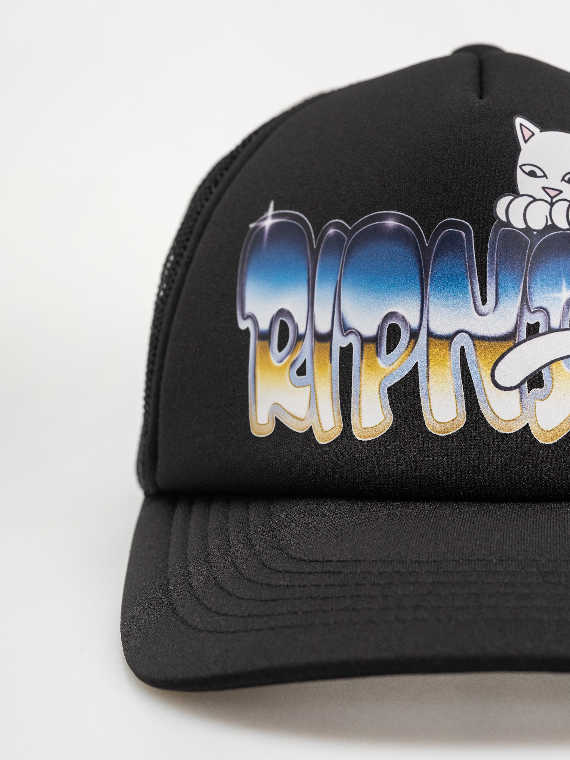 Baseball sapka RipNDip Chroma Trucker (black)