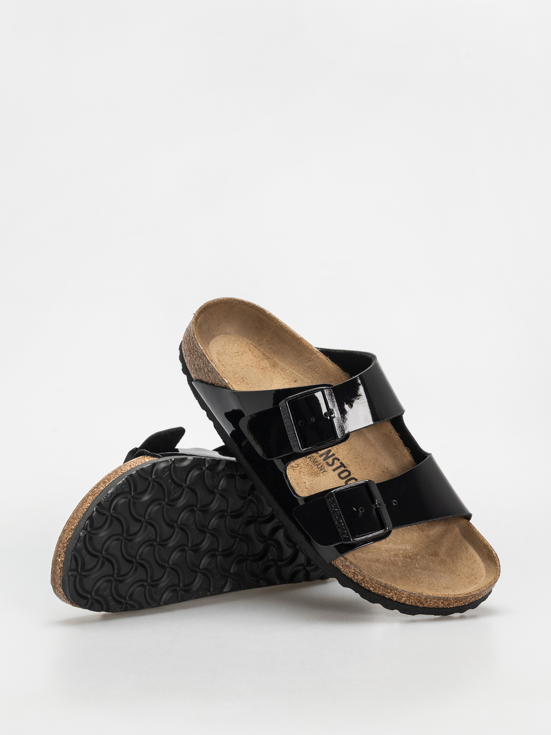 Birkenstock Arizona Narrow Flip-flop papucsok Wmn (patent black)
