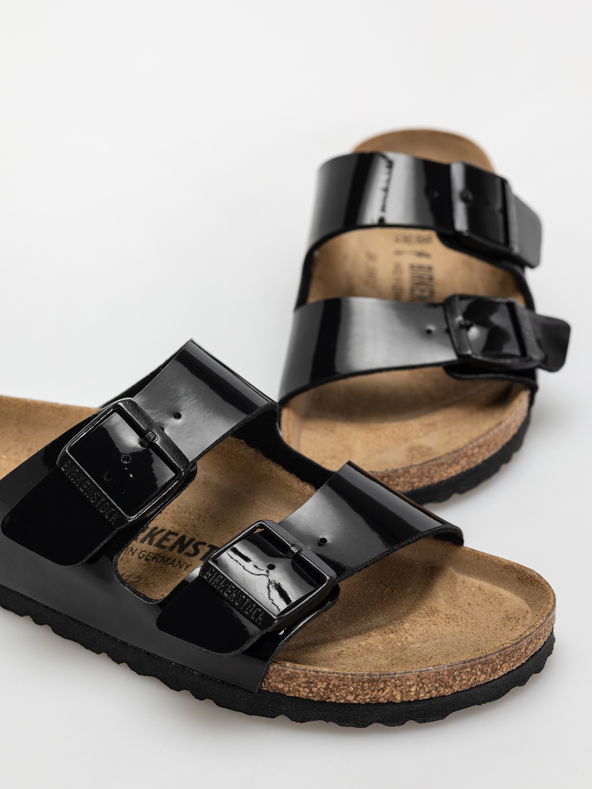 Birkenstock Arizona Narrow Flip-flop papucsok Wmn (patent black)