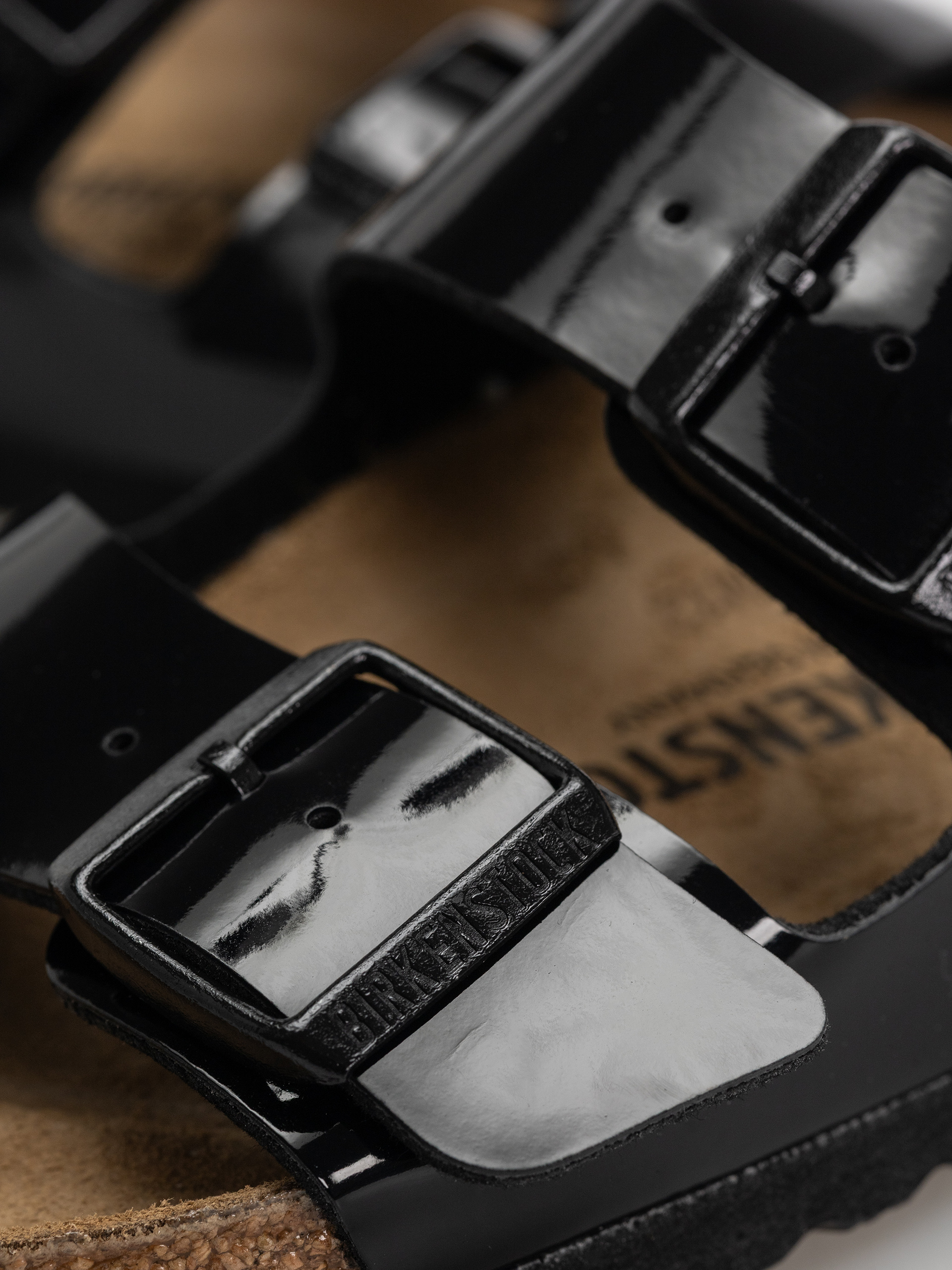 Birkenstock Arizona Narrow Flip-flop papucsok Wmn (patent black)