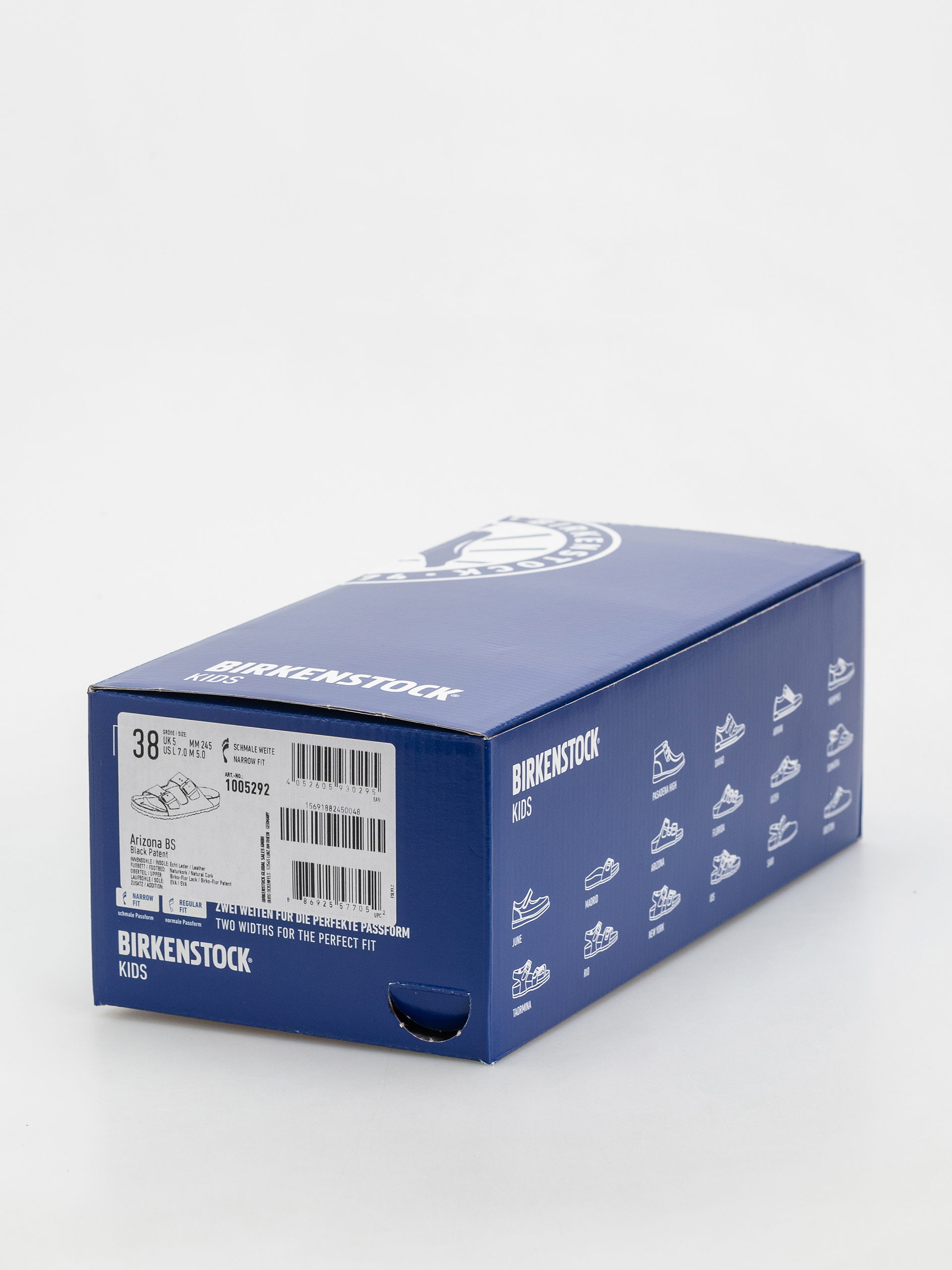 Birkenstock Arizona Narrow Flip-flop papucsok Wmn (patent black)