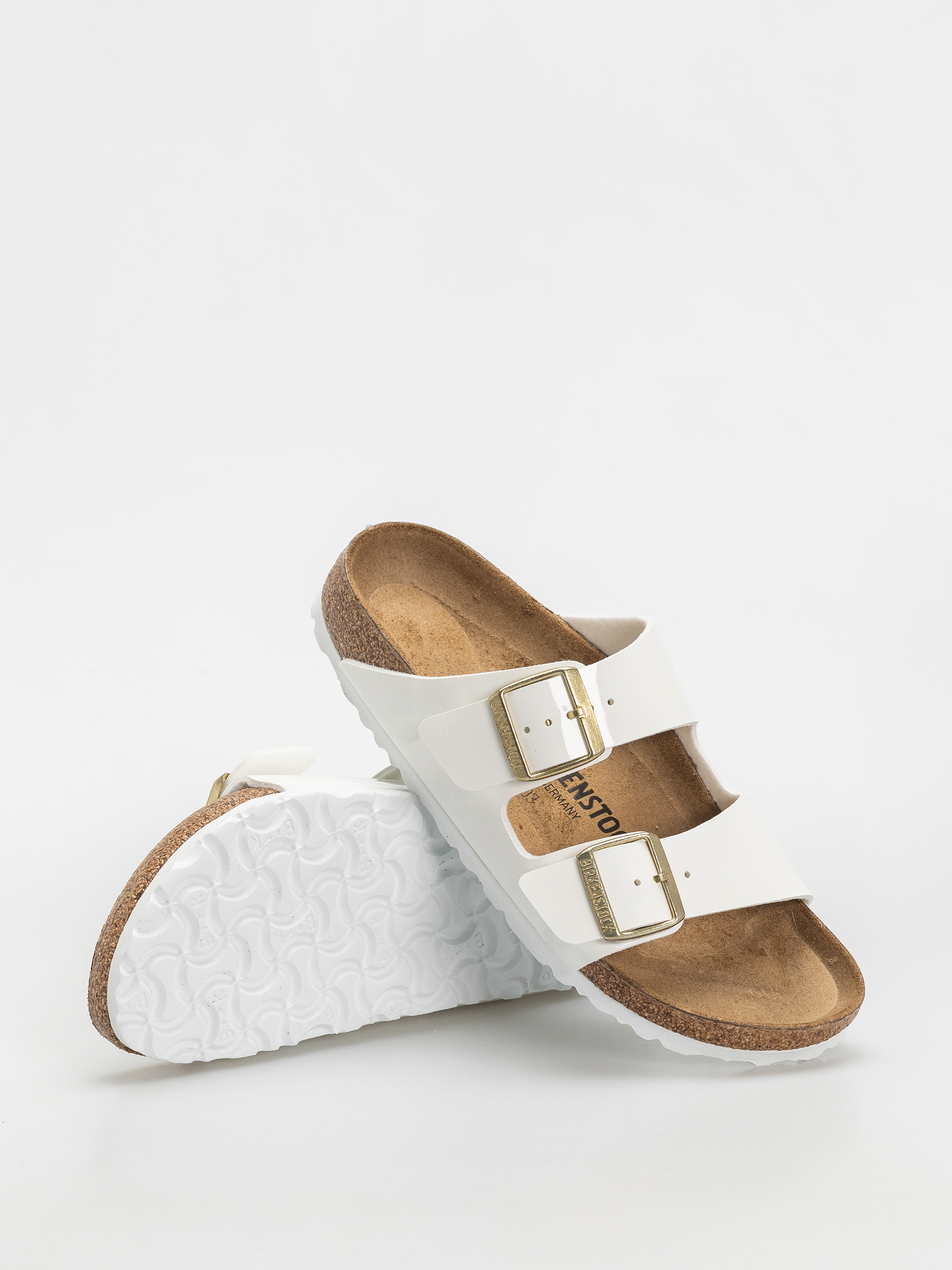 Birkenstock Arizona Narrow Flip-flop papucsok Wmn (patent white)