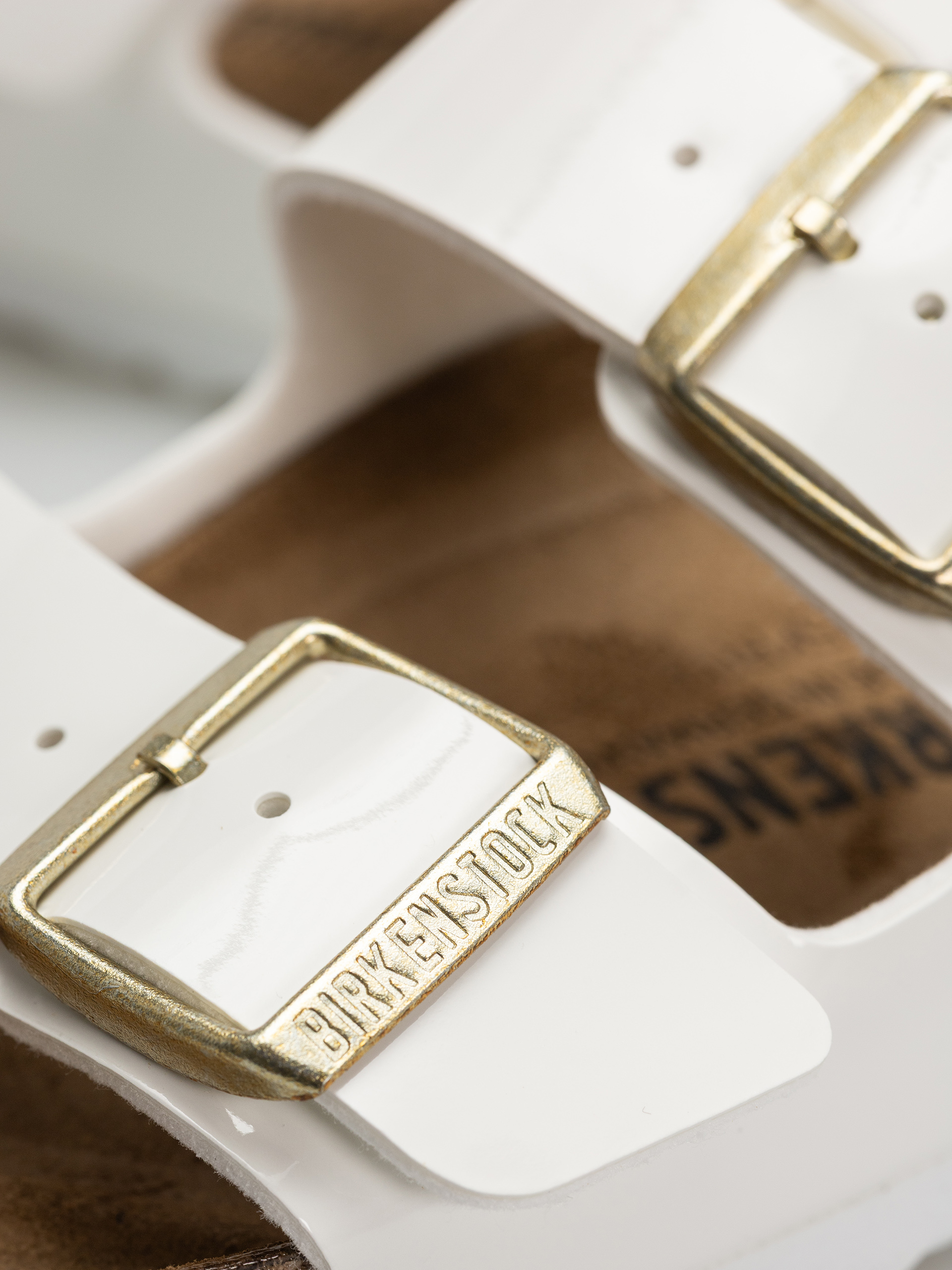 Birkenstock Arizona Narrow Flip-flop papucsok Wmn (patent white)