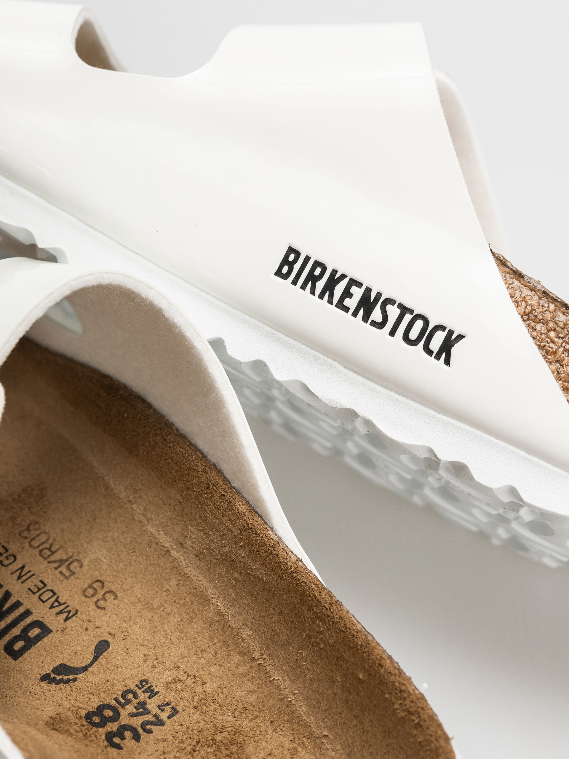 Birkenstock Arizona Narrow Flip-flop papucsok Wmn (patent white)