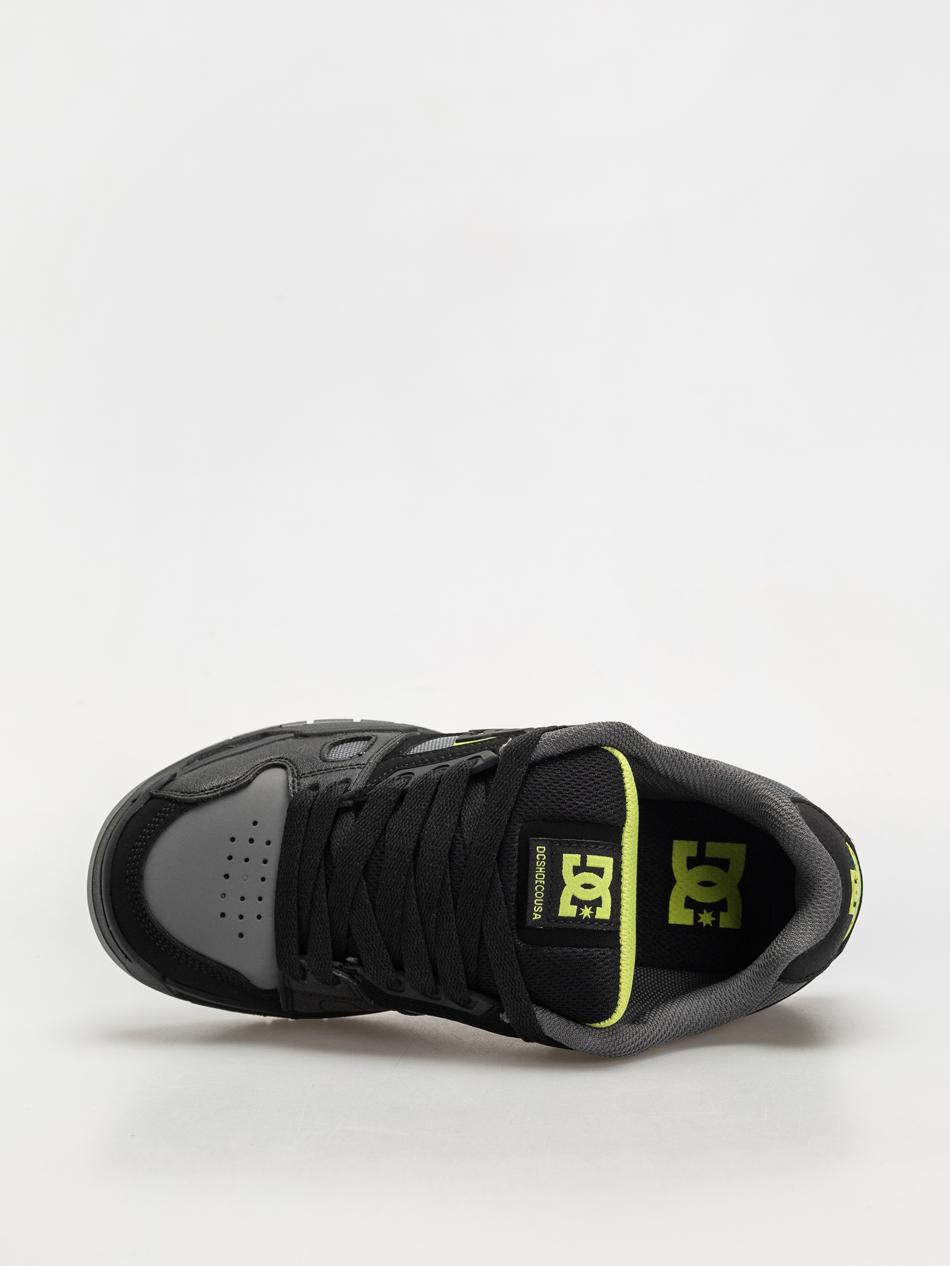DC Stag Cipők (black/lime)