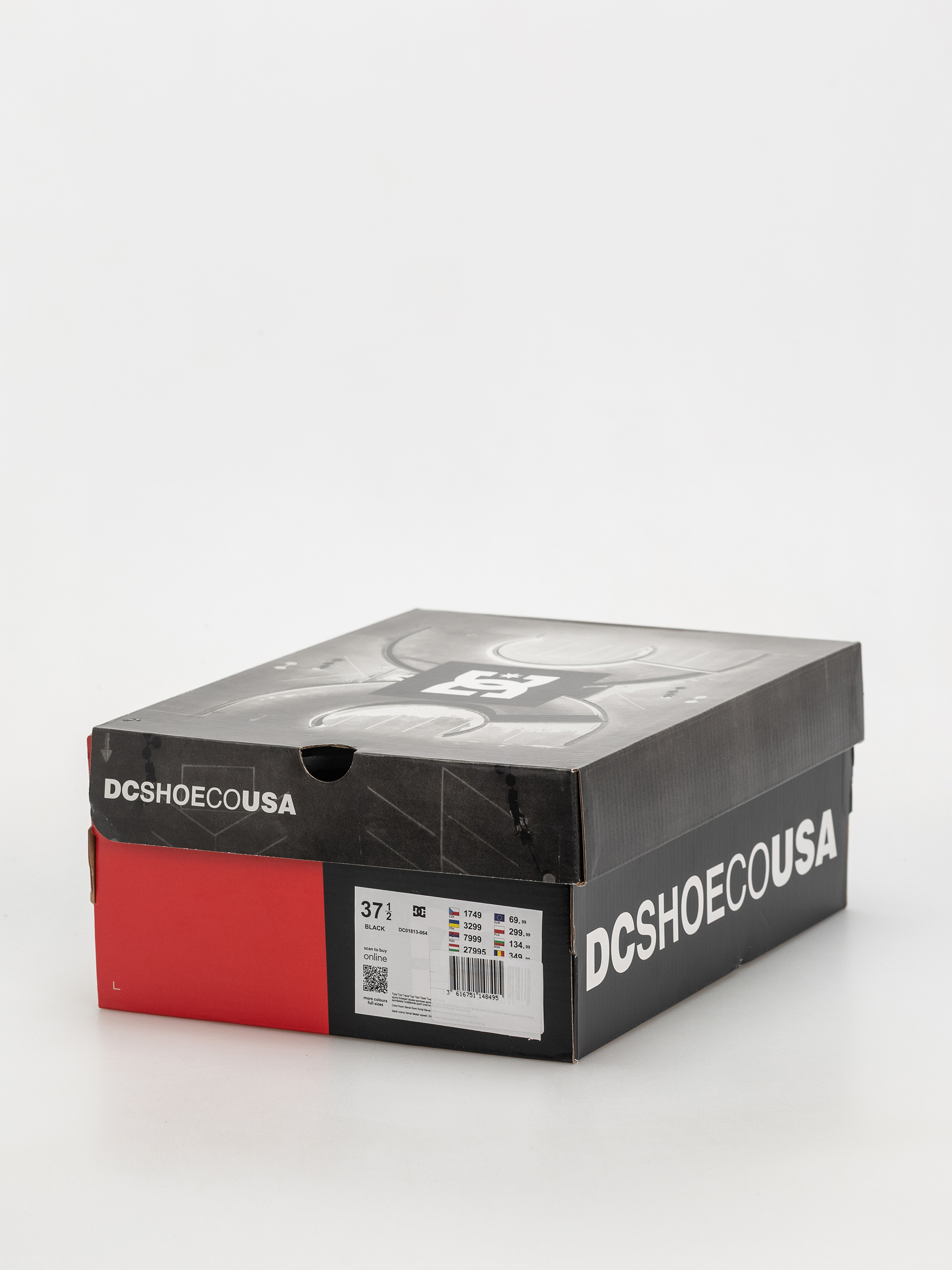 DC Stag Cipők (black/lime)