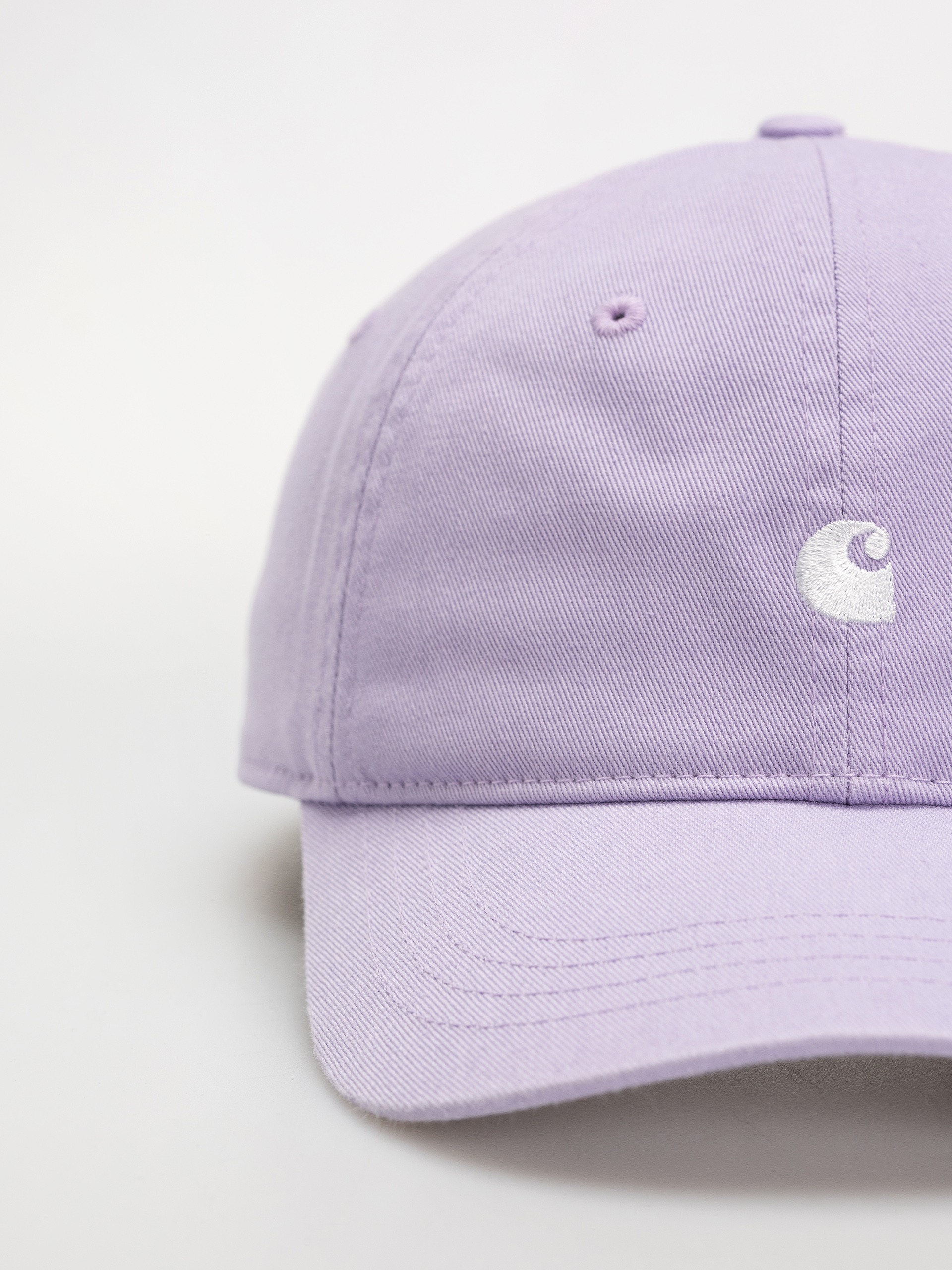 Carhartt WIP Madison Logo Baseball sapka (pink fog/white)