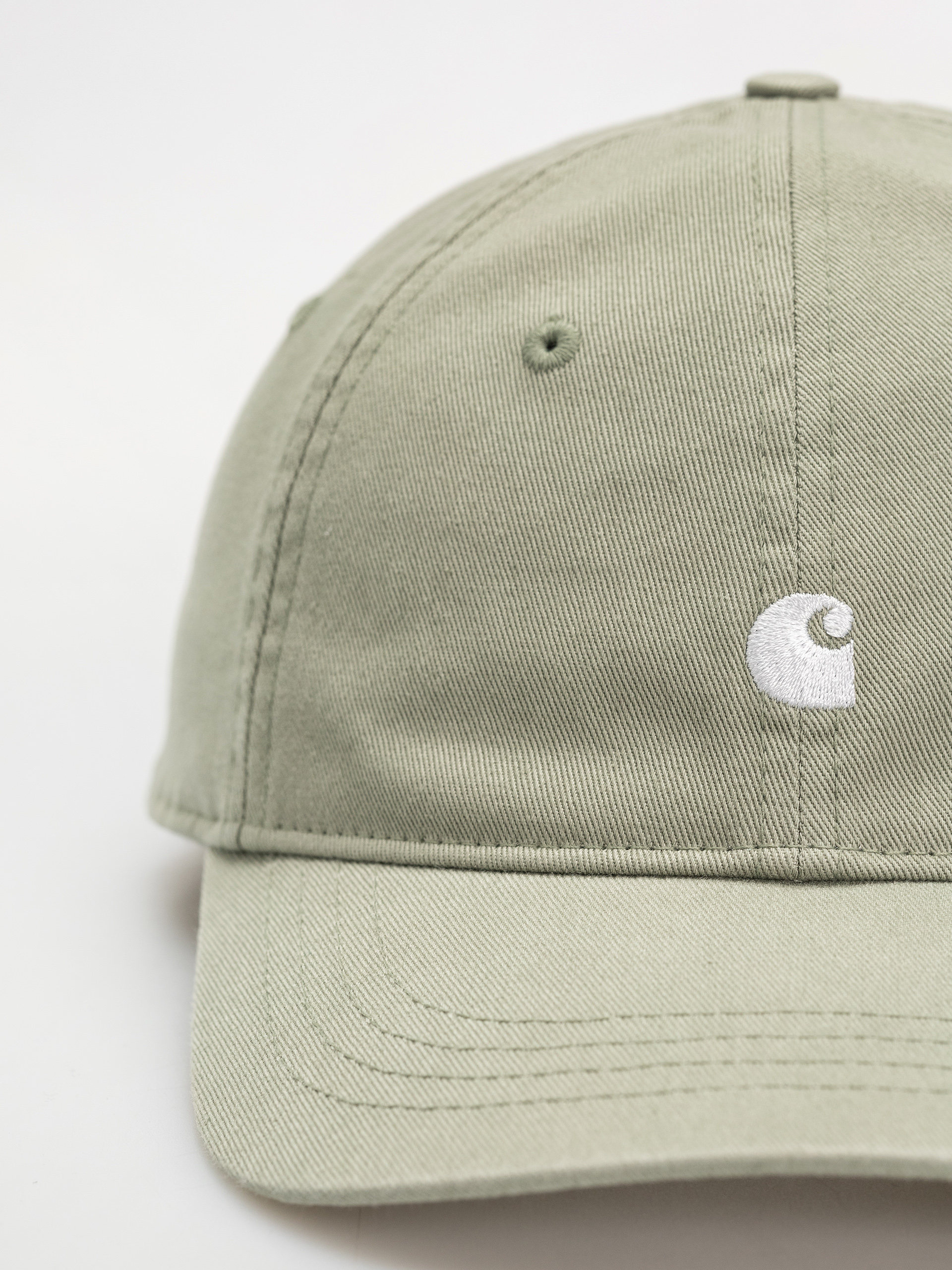 Carhartt WIP Madison Logo Baseball sapka (pale olive/white)