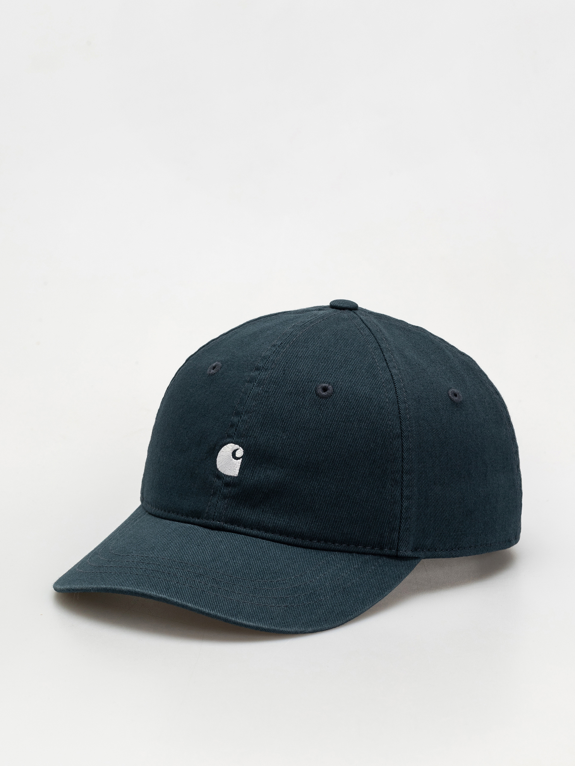 Carhartt WIP Madison Logo Baseball sapka (deep lagoon/white)