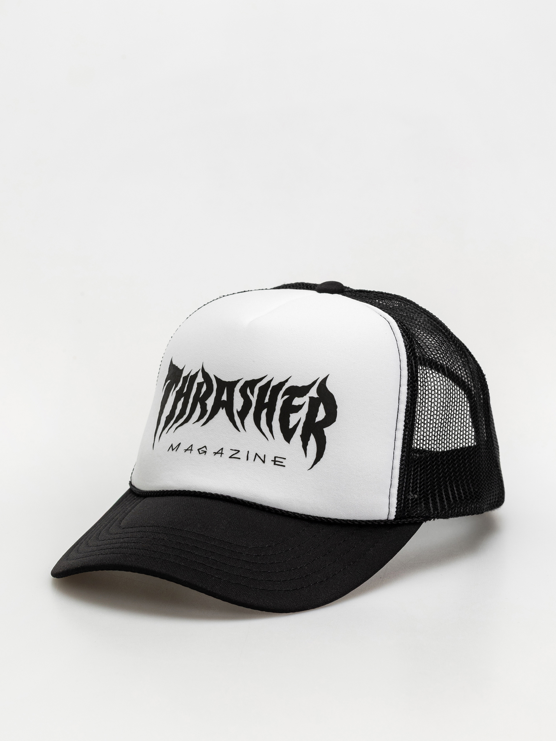 Thrasher Metal Trucker Baseball sapka (black/white/black)