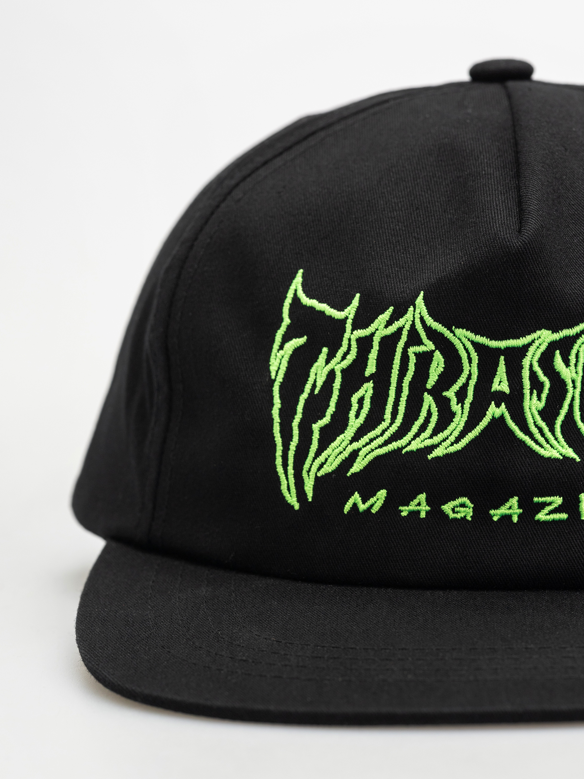 Thrasher Metal Snapback Baseball sapka (black)