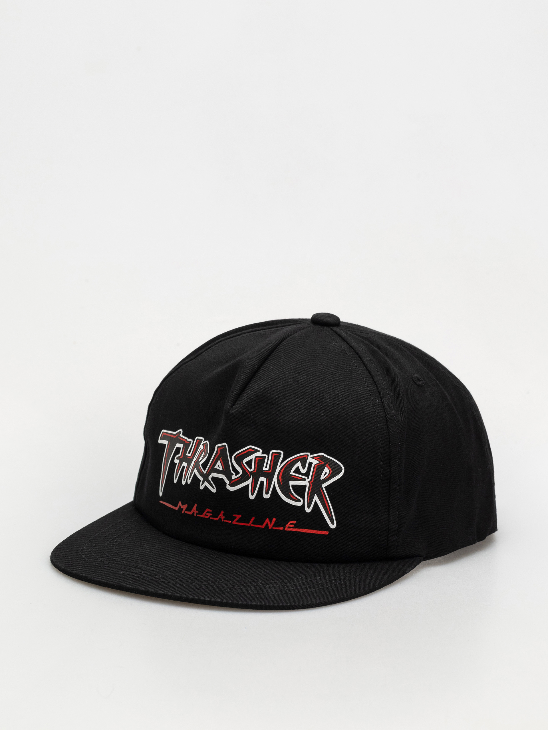 Thrasher Slash Snapback Baseball sapka (black)