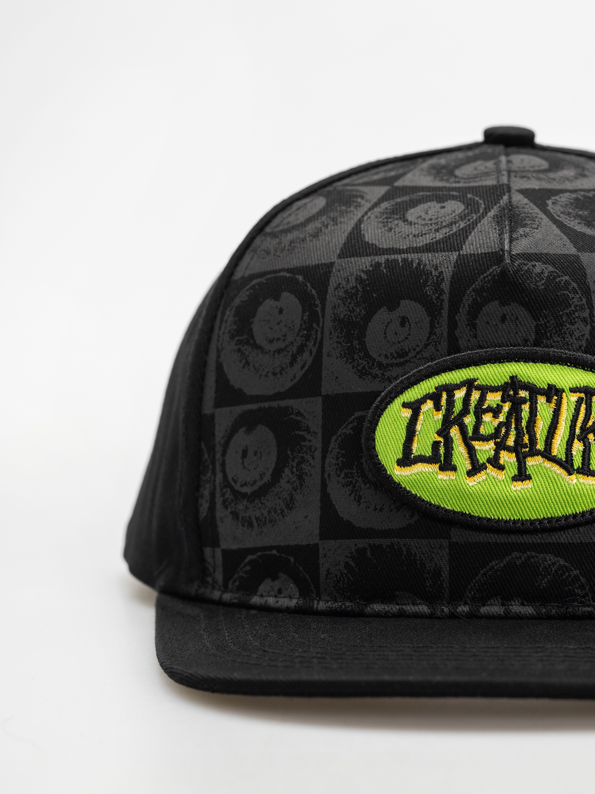 Creature Crash And Burn Snapback Structured Baseball sapka (black)