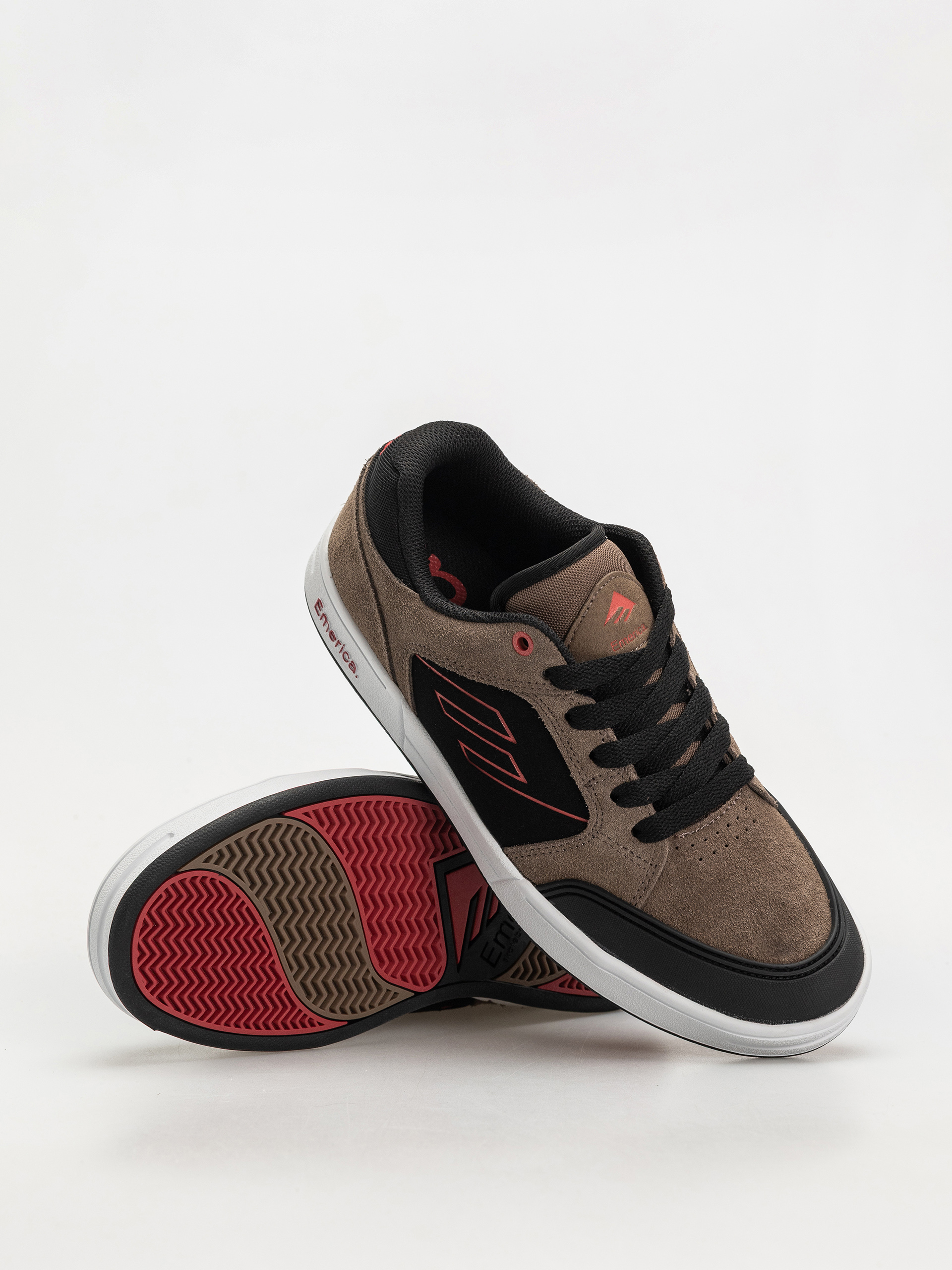 Emerica Heritic Cipők (brown/black)