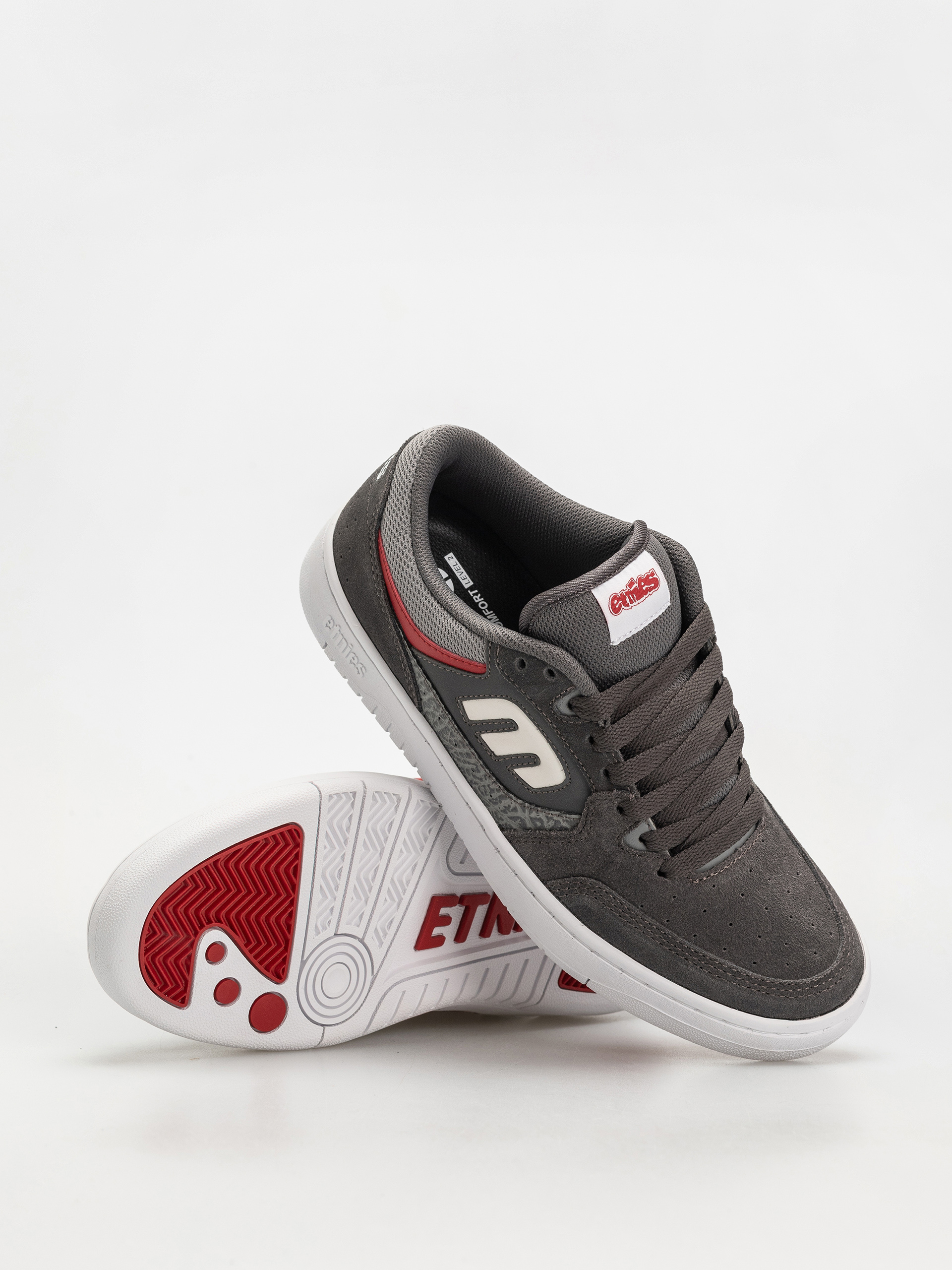 Etnies Loot Cipők (grey/light grey/red)