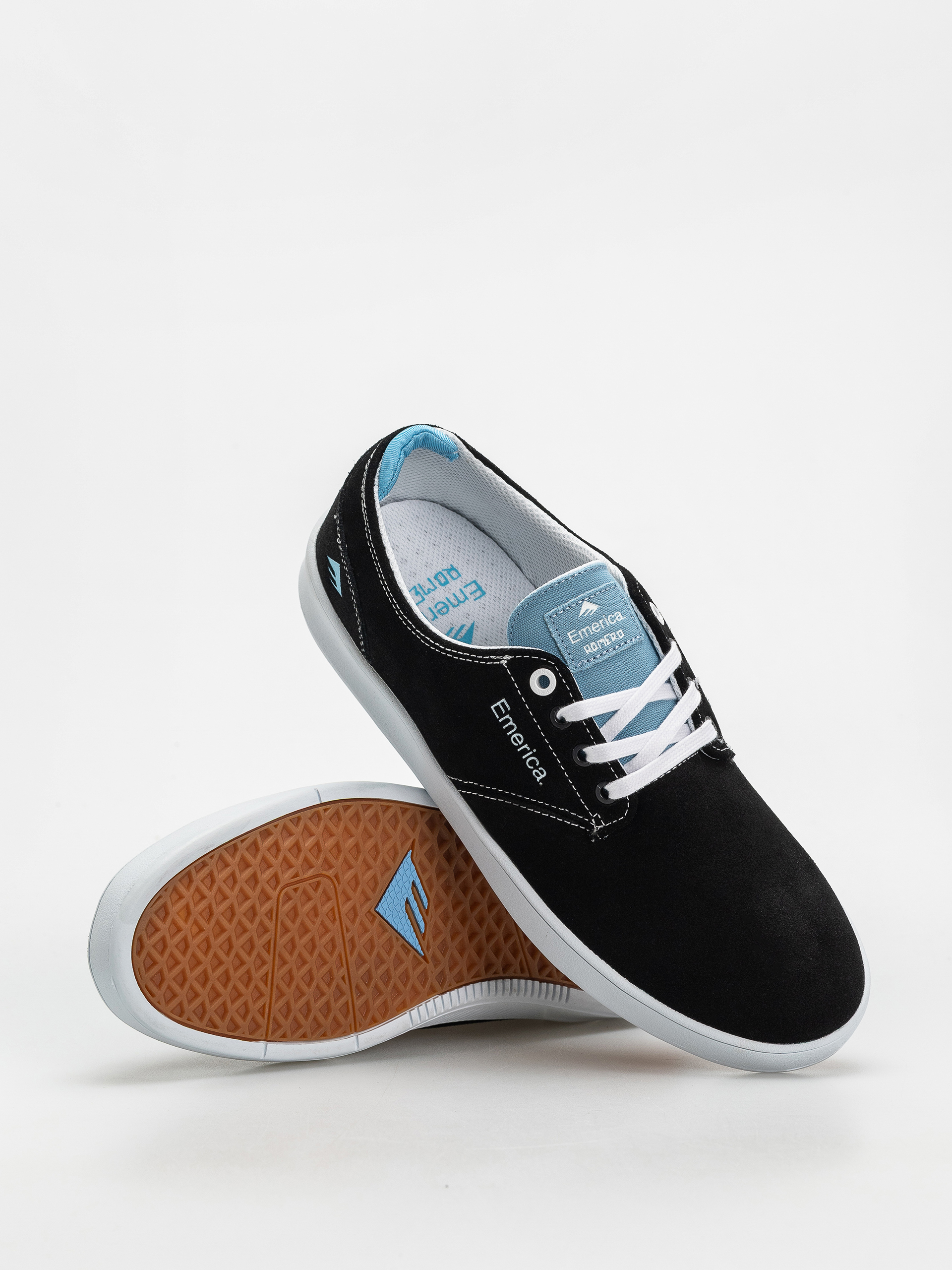 Emerica Romero Laced Cipők (black/light blue)