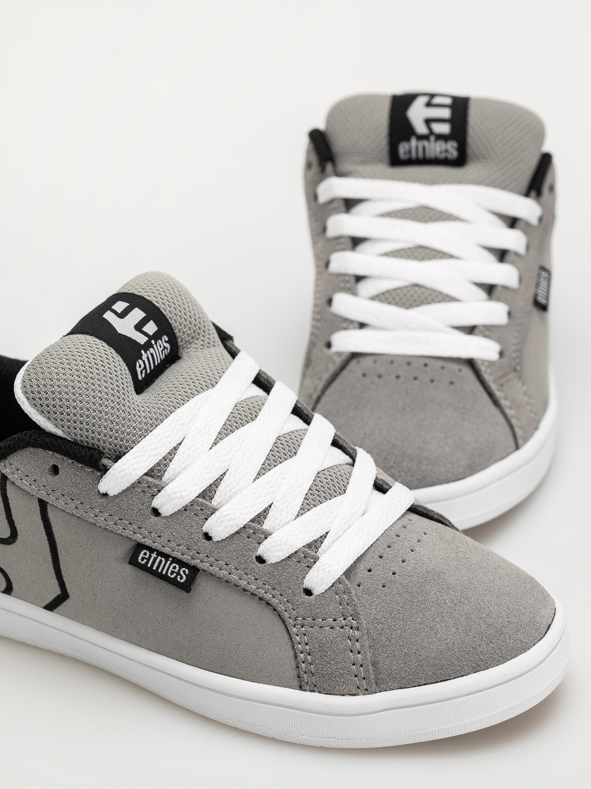 Etnies Kids Fader JR Cipők (light grey/black)