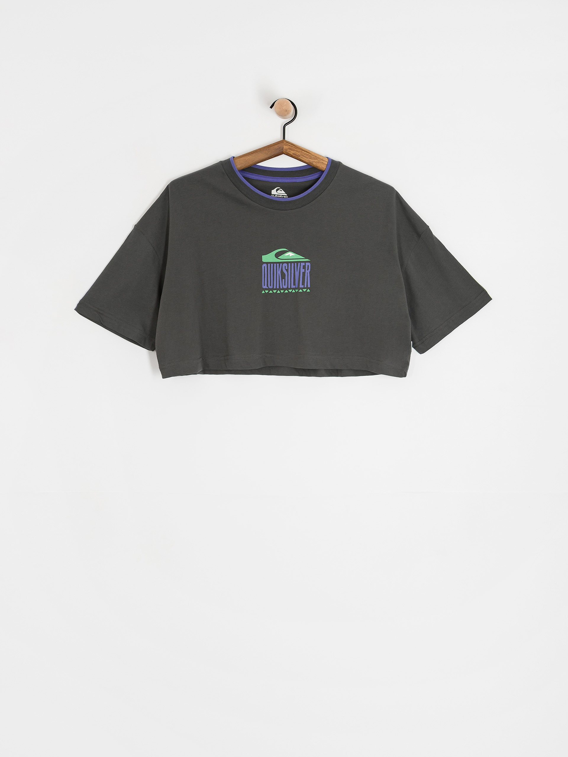 Quiksilver Maxi Crop Wmn Póló (dark shadow)